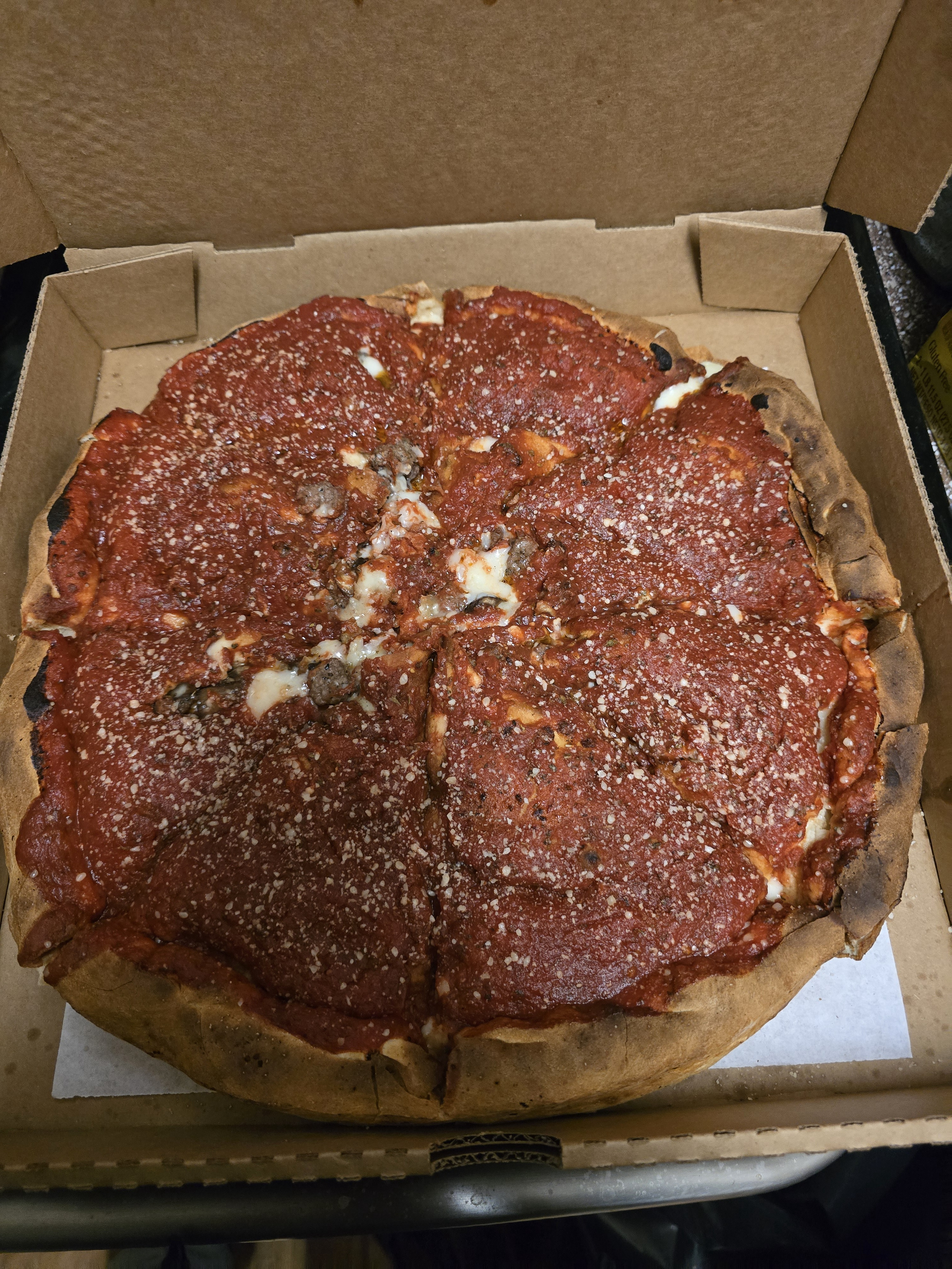 Indulge in a slice of Chicago Deep Dish goodness, just for you!