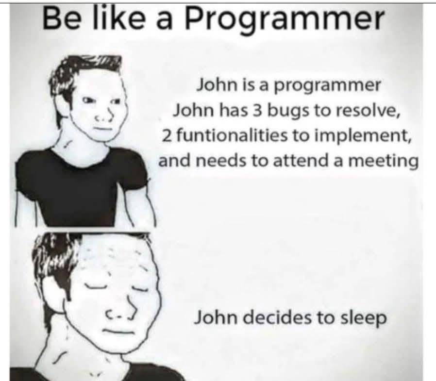 John totally understands the situation!