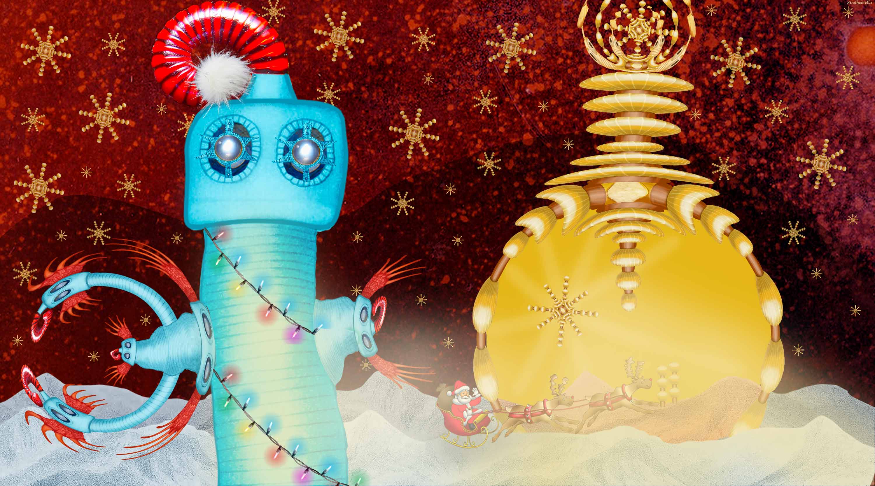 Santa's Summer Escape Through the Portal