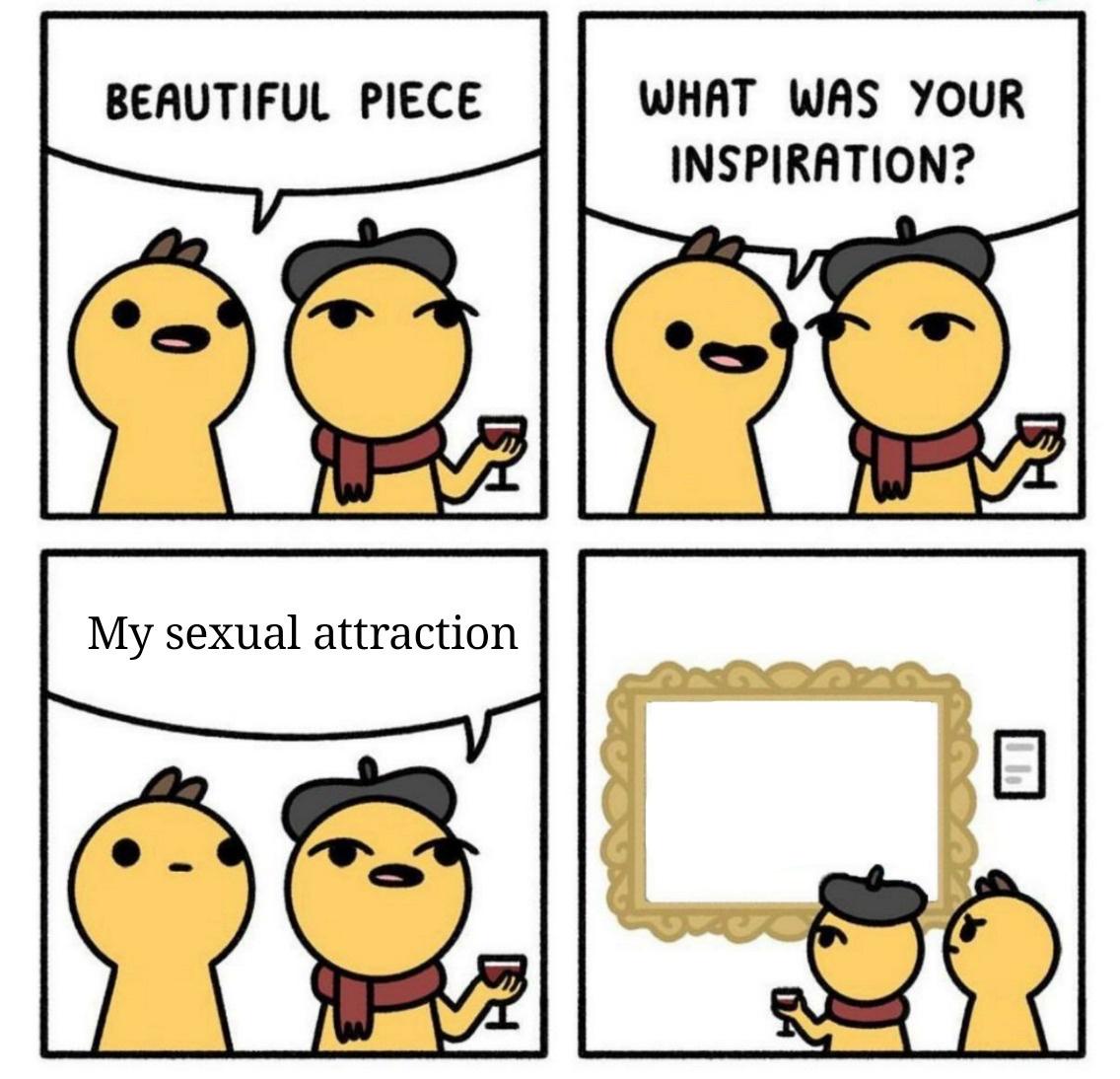 In response to a surge of asexual voices, here are some nostalgic memes I unearthed from old archives