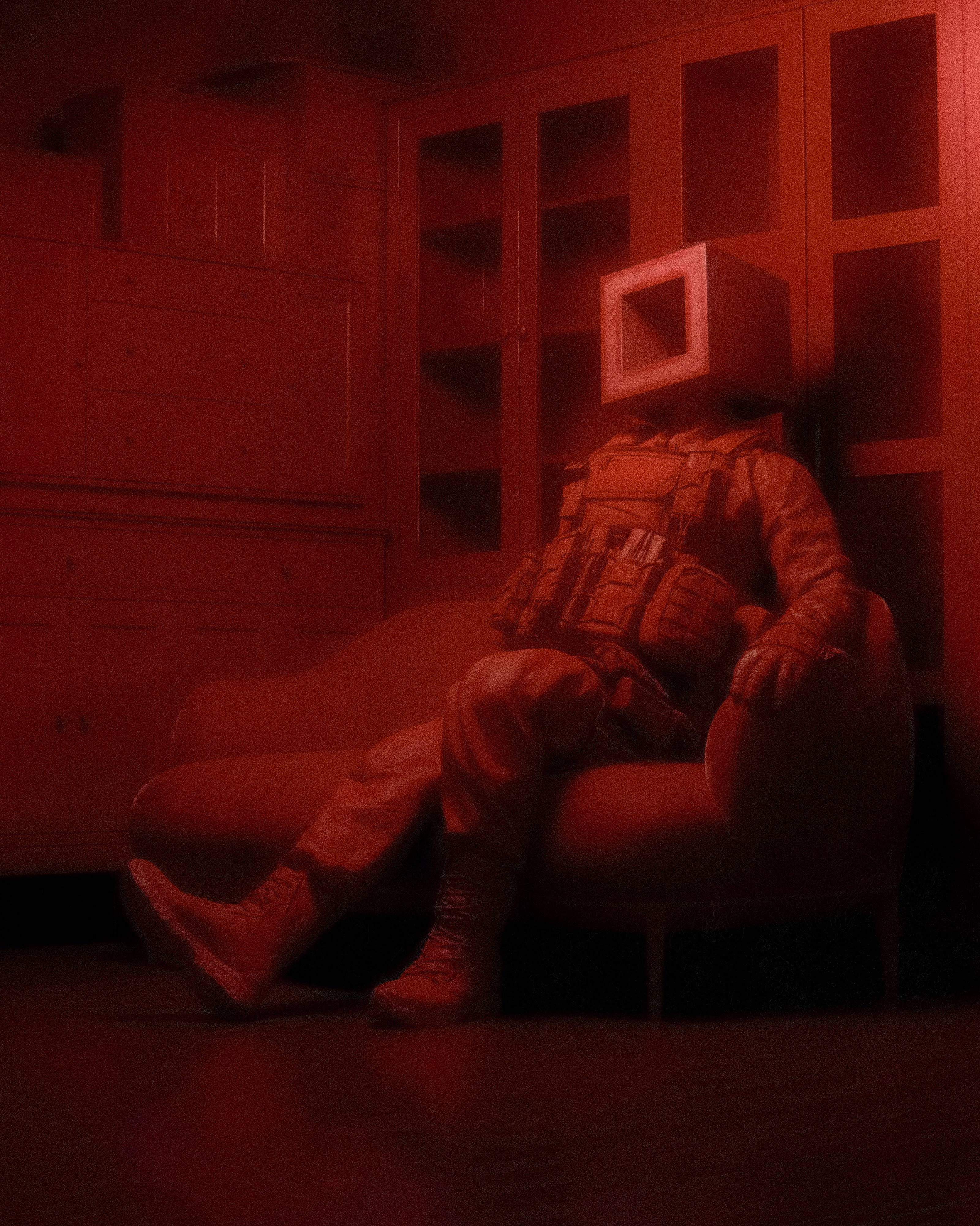 The Enigmatic Red Room by Huleeb