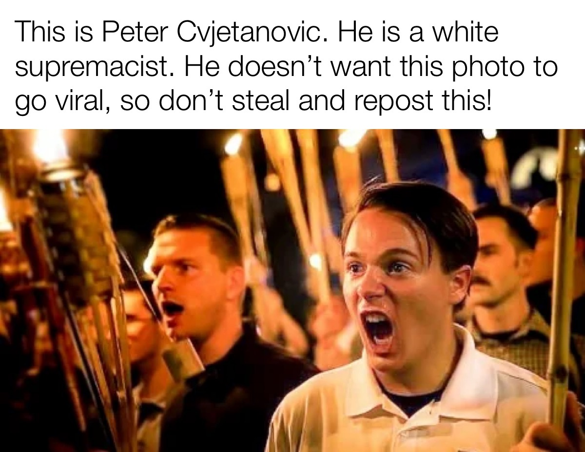 And whatever you do, don’t say his name if you can’t resist sharing this!