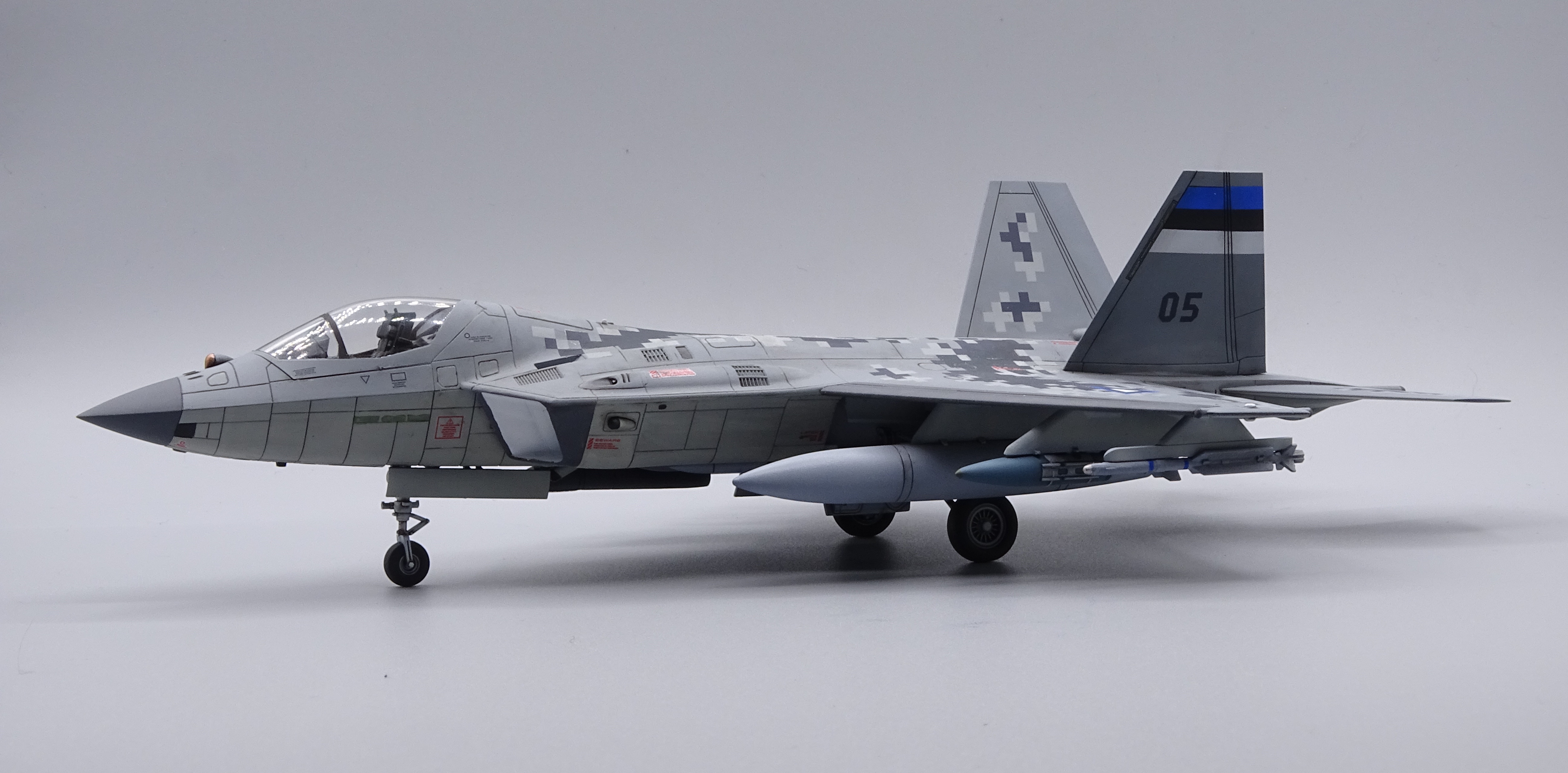 KAI KF-21 Boramae Model in 1/72 Scale