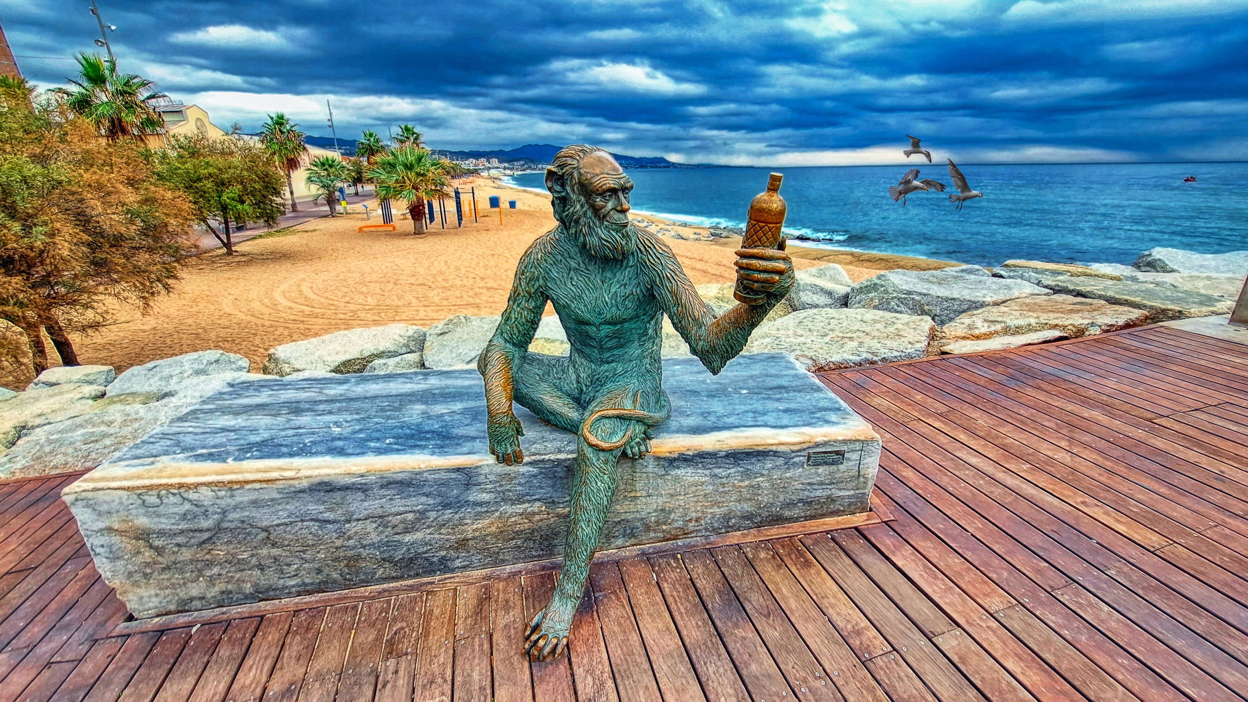 Exploring Badalona: The Iconic Sculpture of Anís by the Seaside