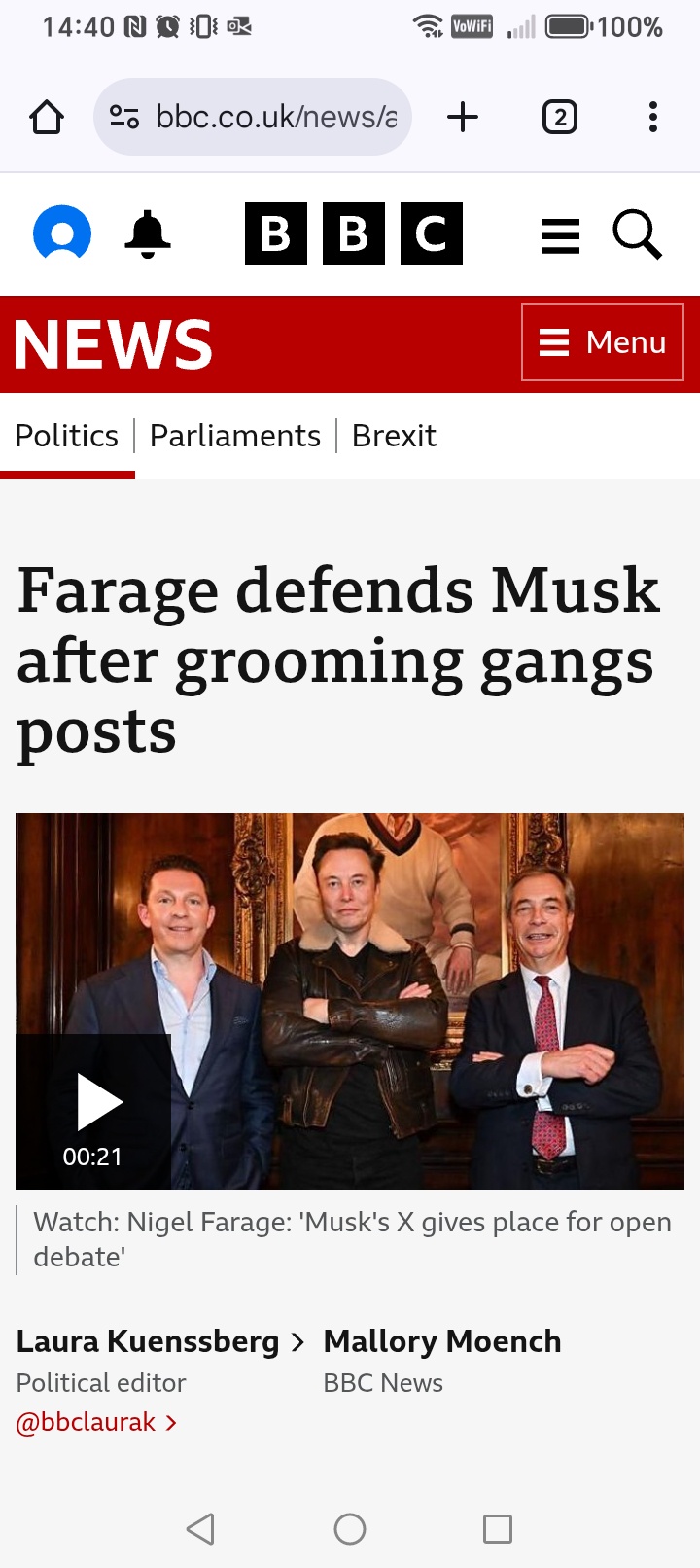 Farage's Face: Finally Being Consumed by the Internet