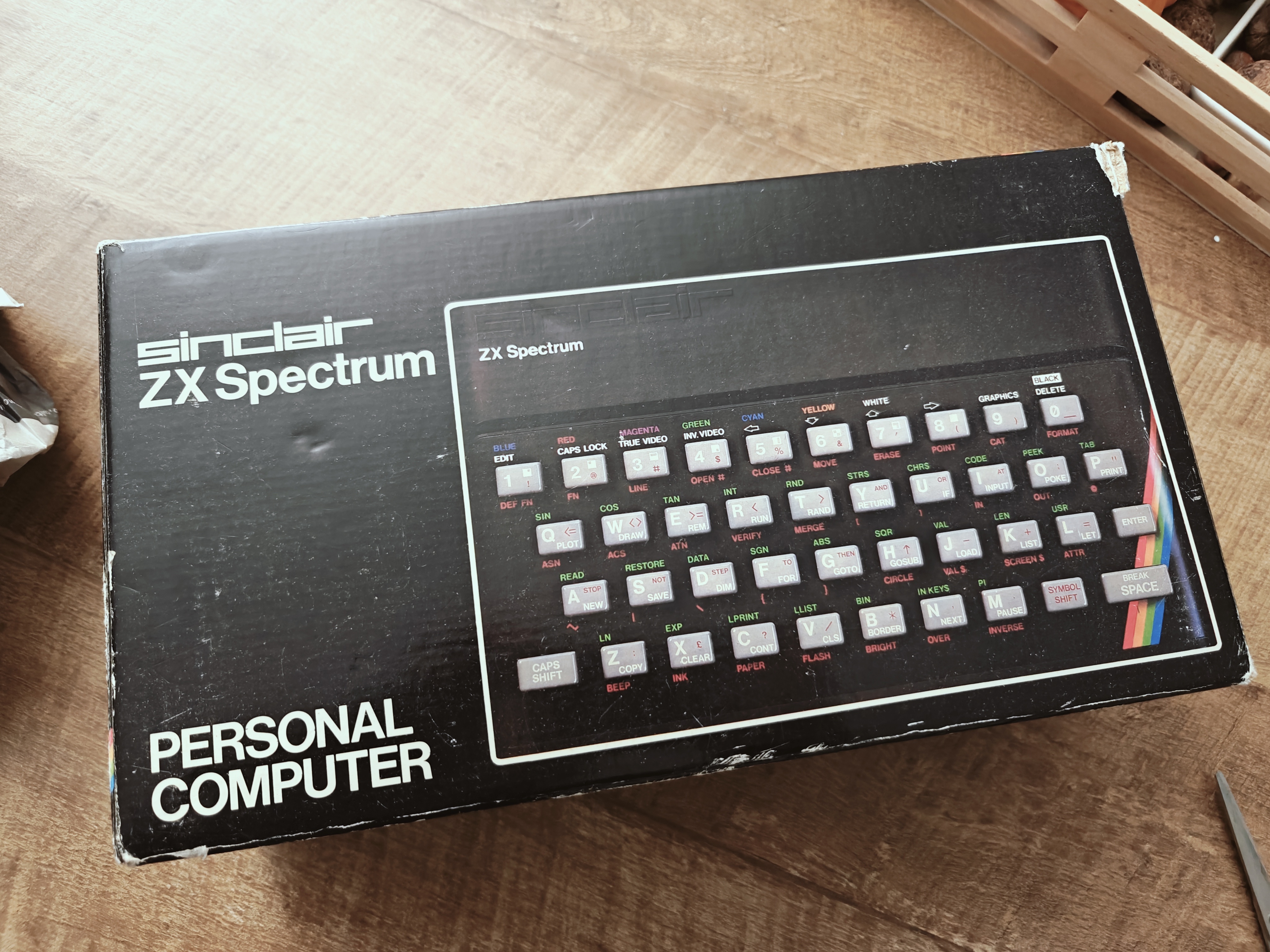 Just discovered a pristine 80s Sinclair ZX Spectrum!