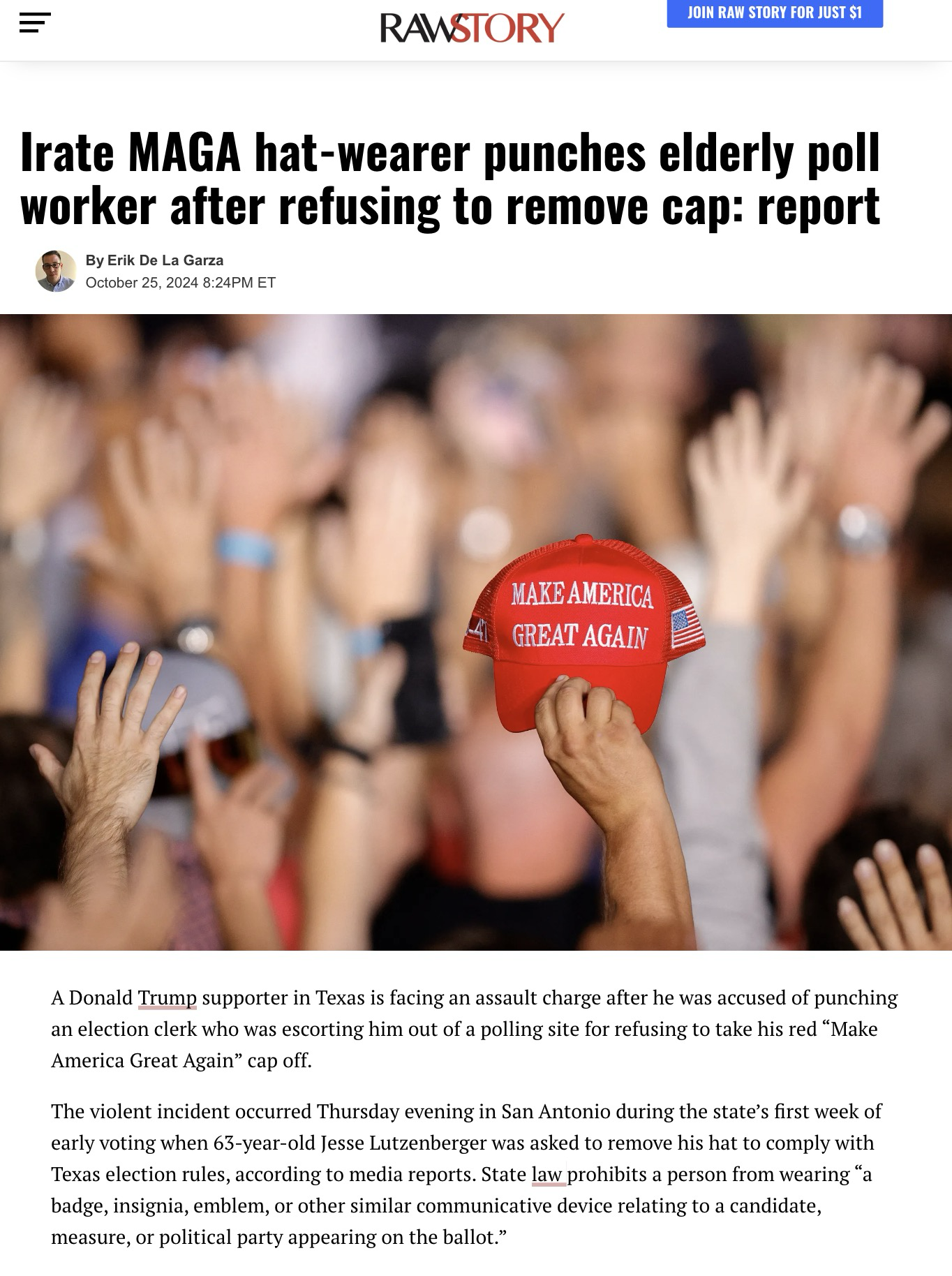 MAGA's Dark Promise: Election Violence Delivered
