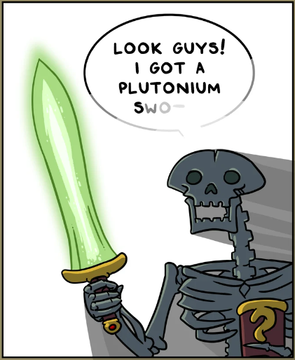 The Legendary Plutonium Sword: A Weapon of Epic Proportions