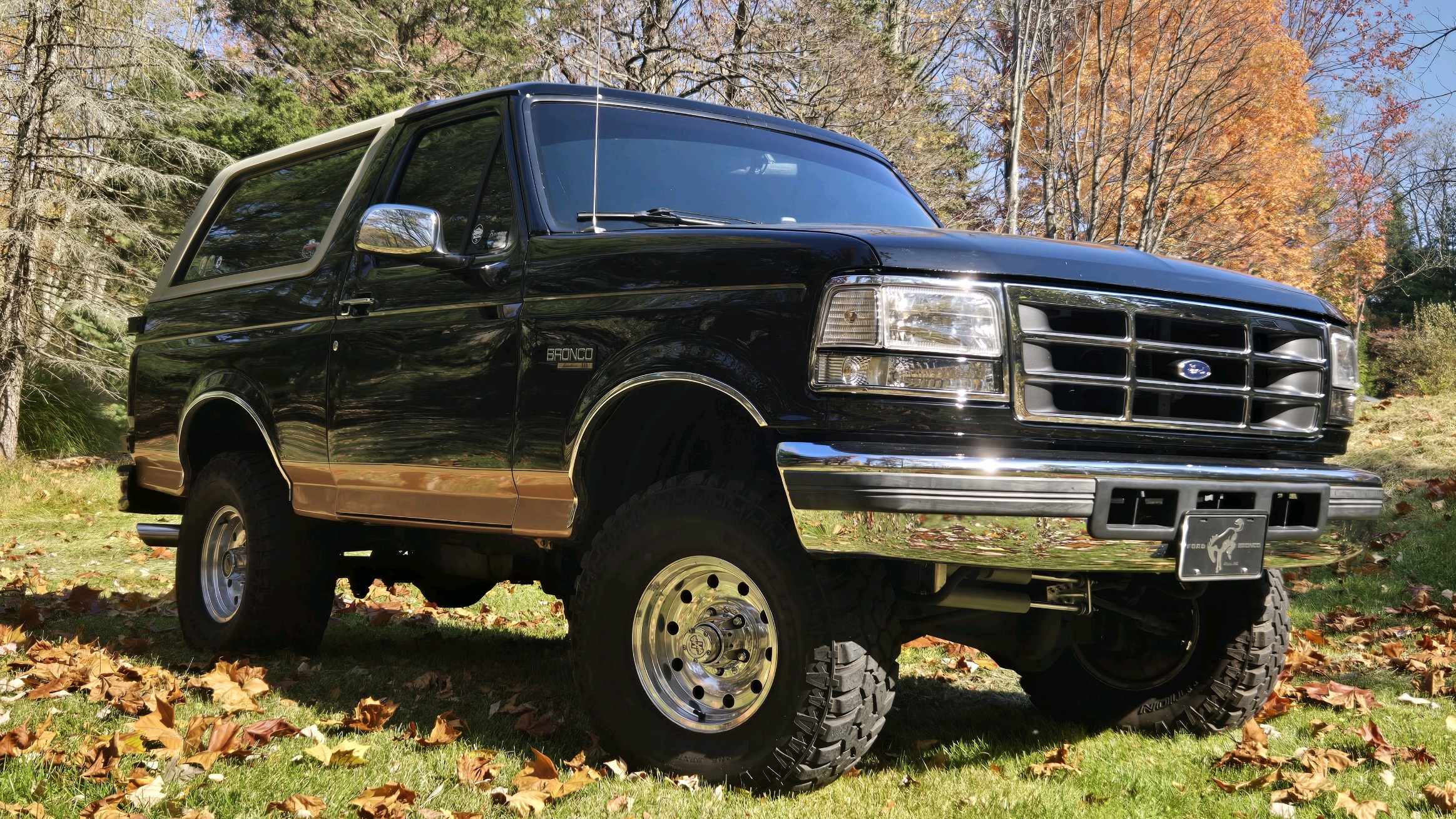 Meet Buster, the legendary 1994 Eddie Bauer Bronco.