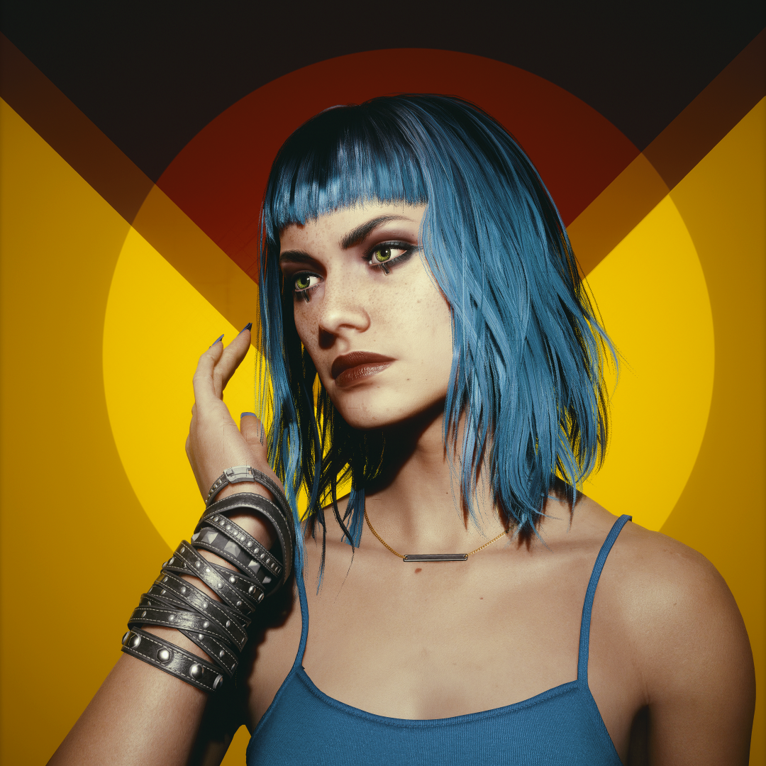 Evelyn Parker: A Stunning Portrait from Cyberpunk 2077