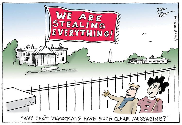 Bold Statement: 'We Are Stealing Everything'