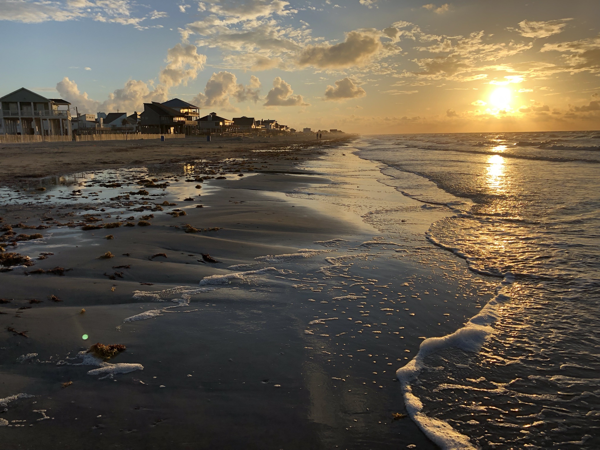 Breathtaking Sunrise Over Galveston: A Morning to Remember