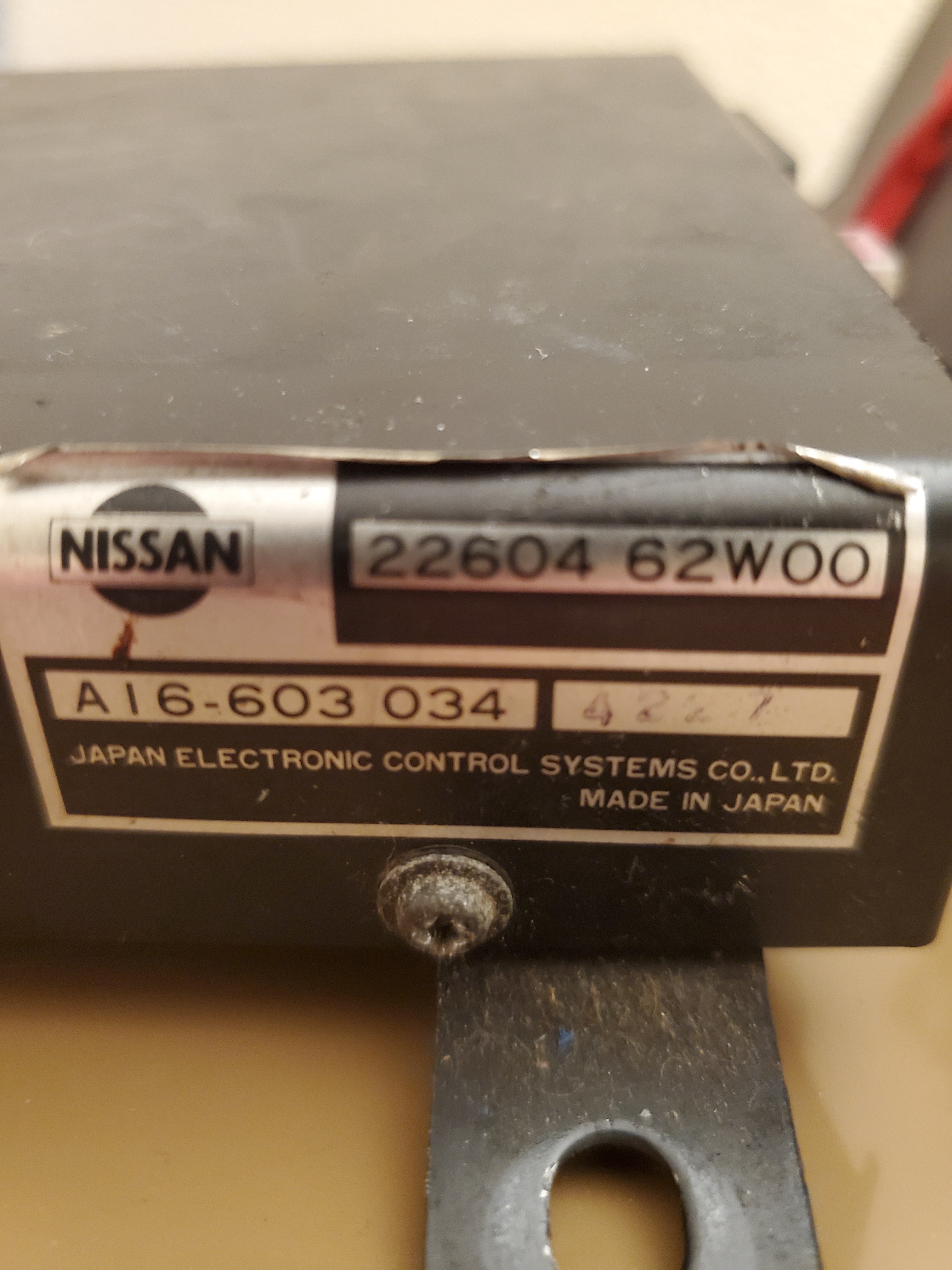 Throwback to the 1984 Nissan 720 ECU