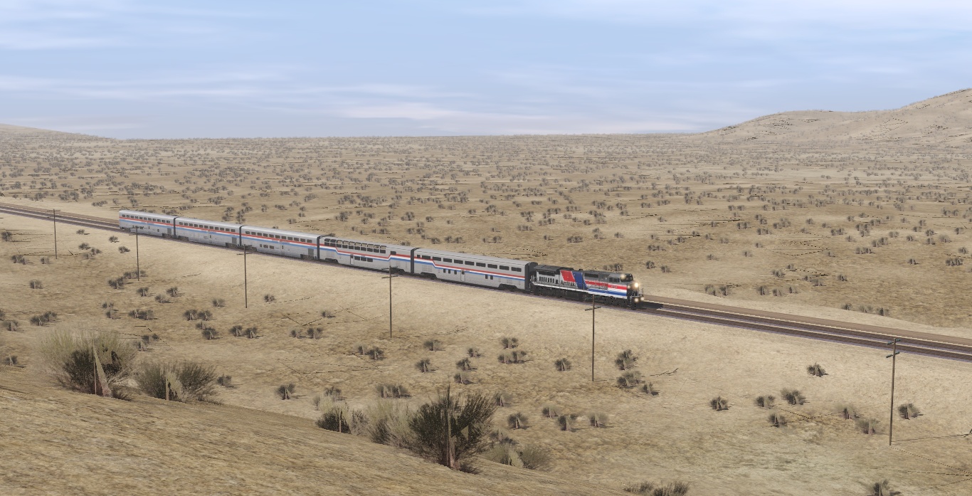 Chasing trains in the Colinas Basin, September 1992.