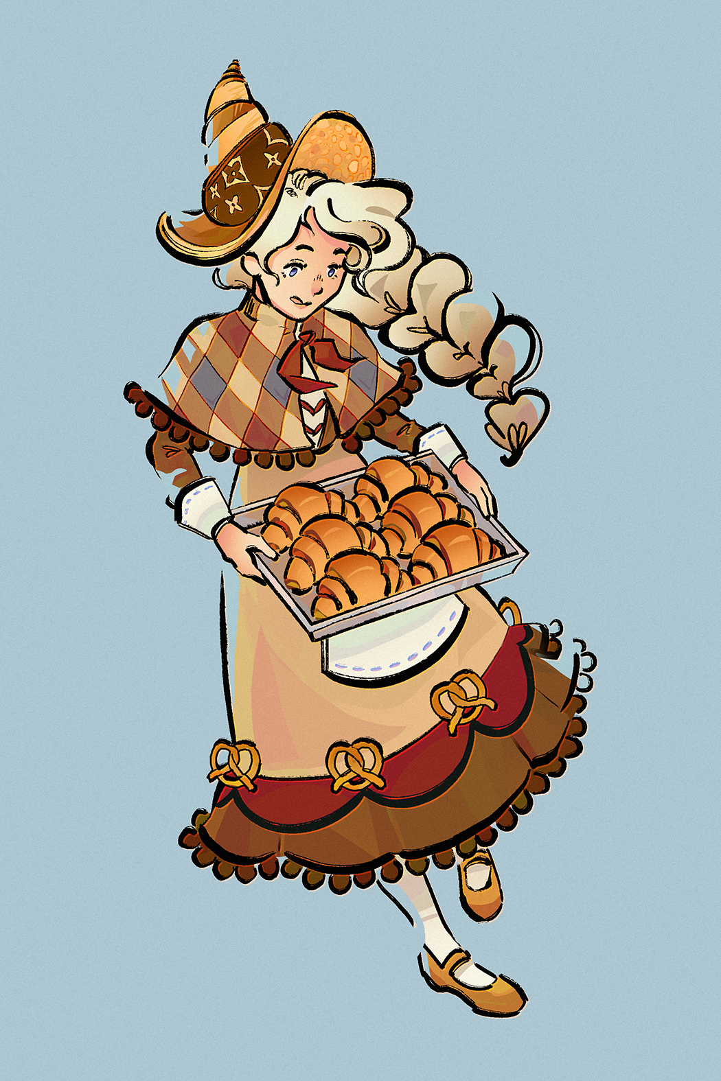 Inktober Day 27: Embracing the Baker Witch Theme