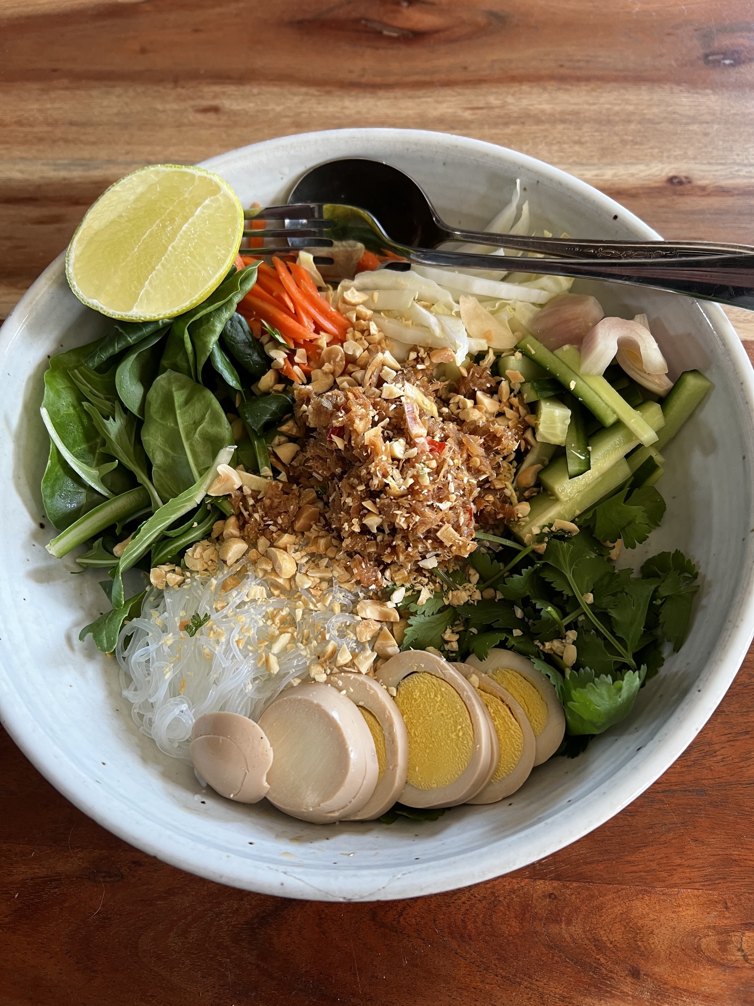 Mung Bean Thread Salad: Also Known as Glass Noodles