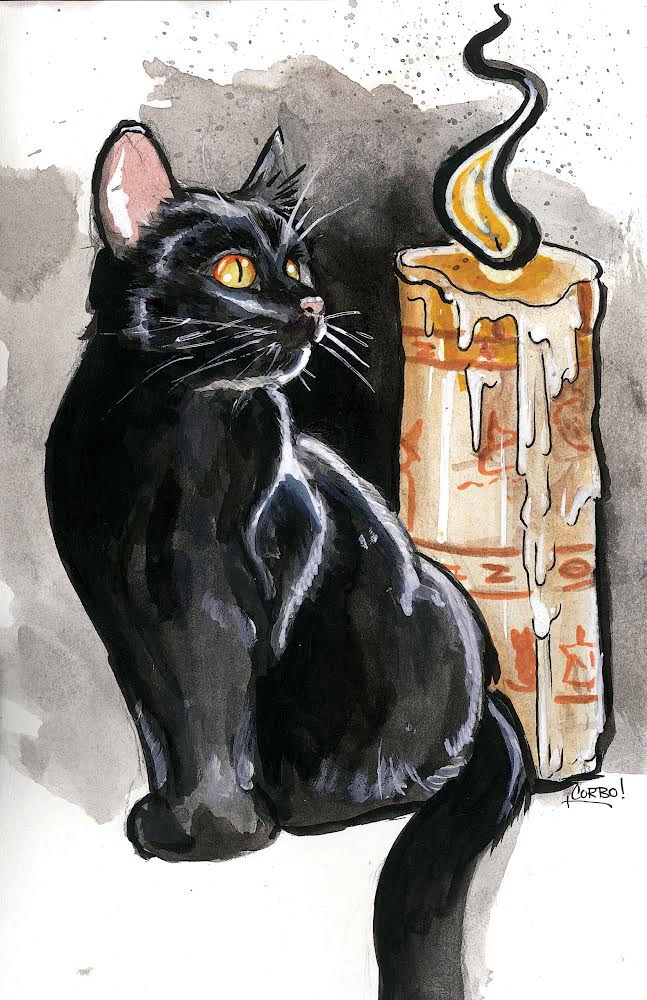 Sketch 25 of 31: Bringing Binx from Hocus Pocus to Life