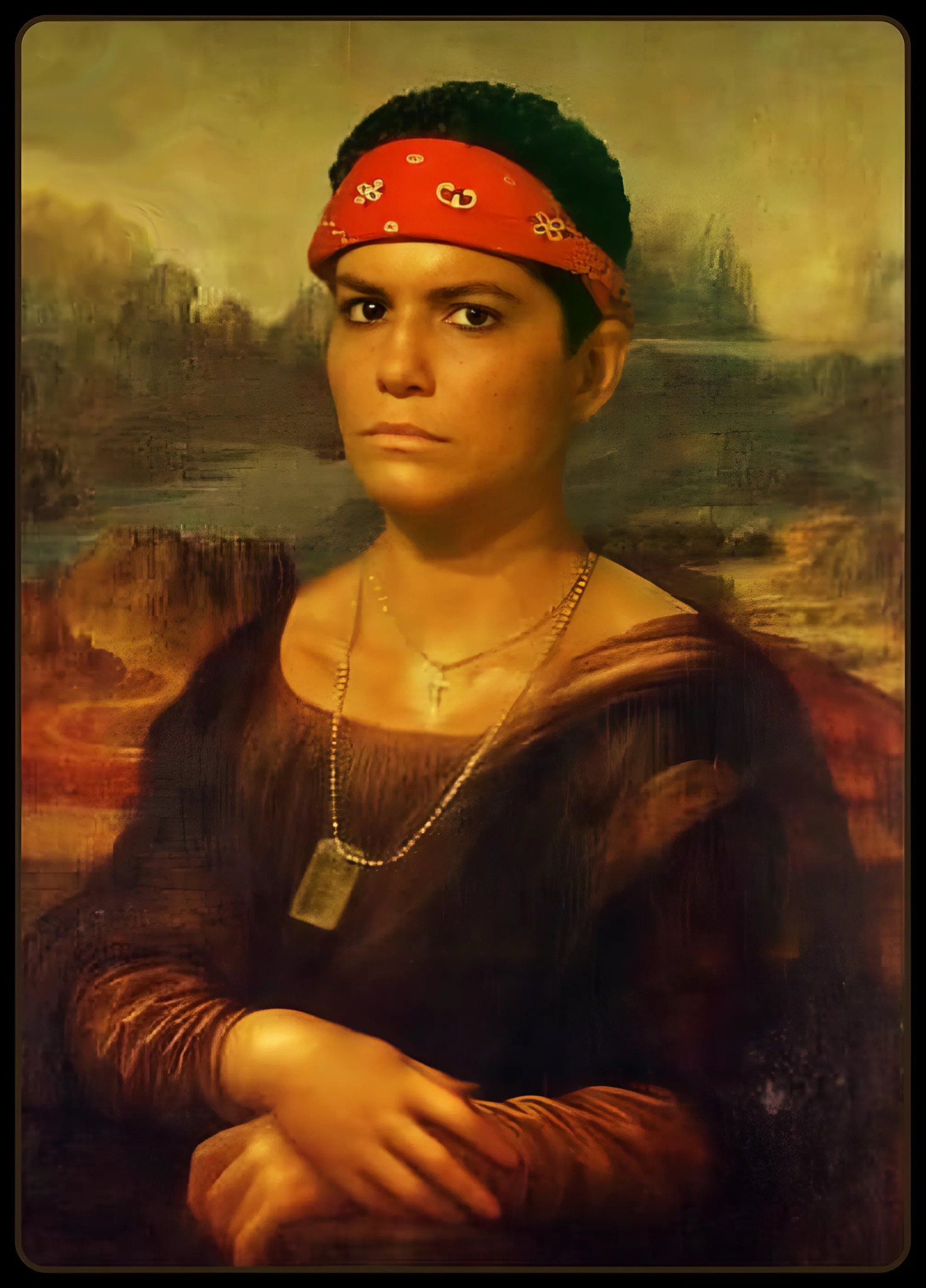 Jenette Vasquez Reimagined in a Stunning Renaissance Artwork