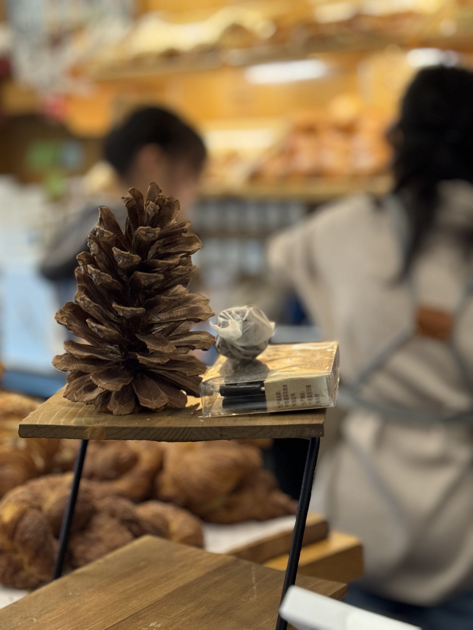 A delightful morning at the bakery...