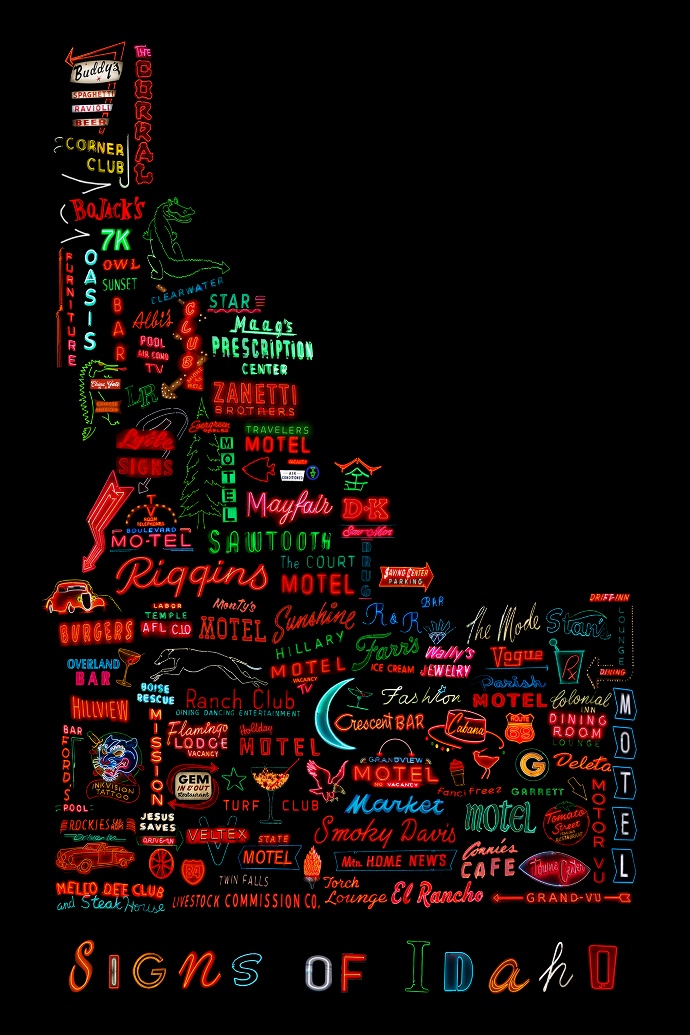 Exploring Idaho Through Its Vintage Neon Signs