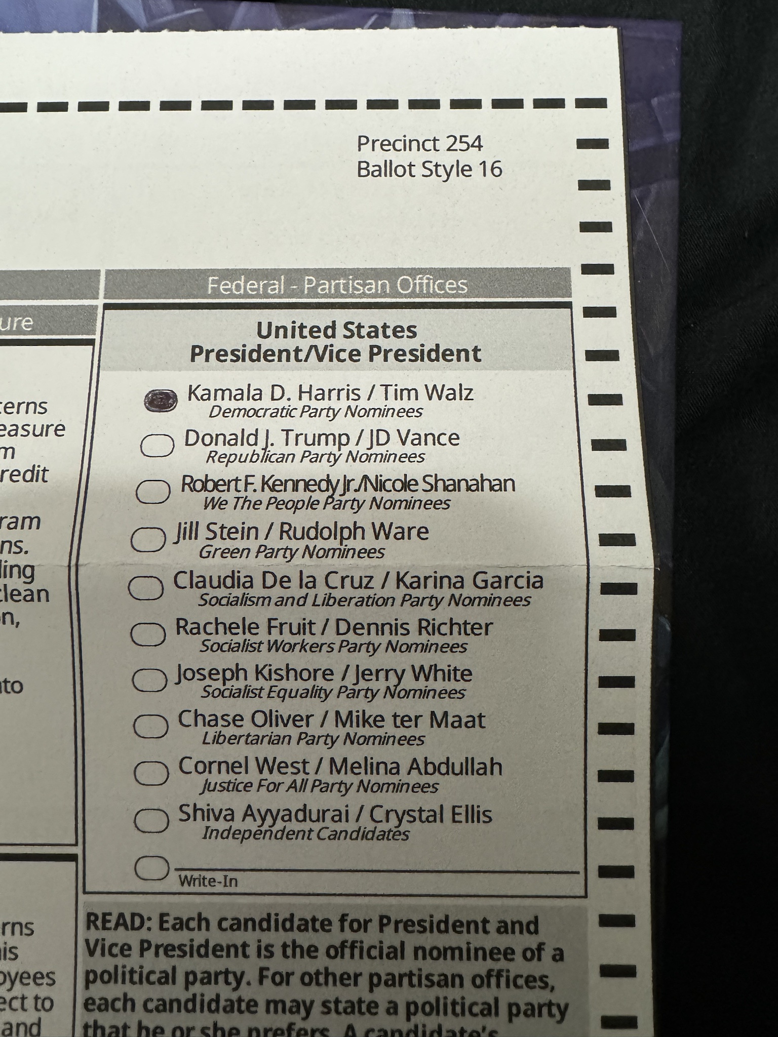 I Did My Part: A Personal Contribution!