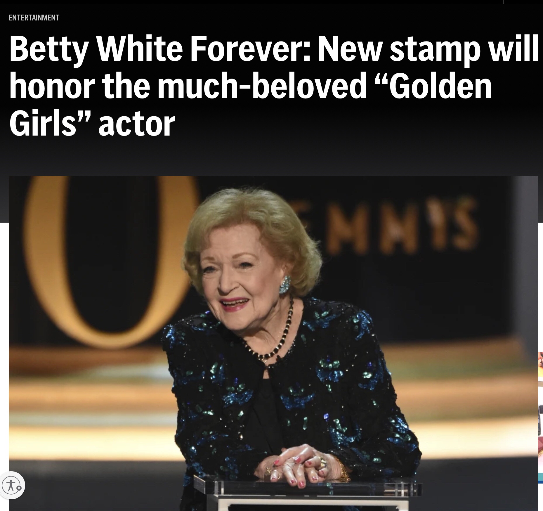 Get your Betty White stamp now – a tribute worth sending!