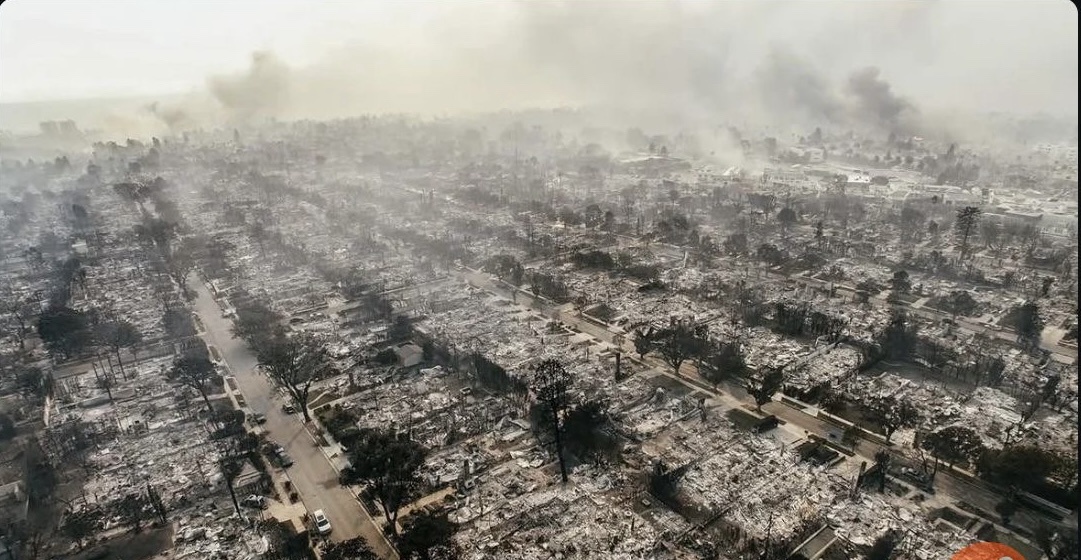 Stunning Drone Views of the Pacific Palisades Neighborhood