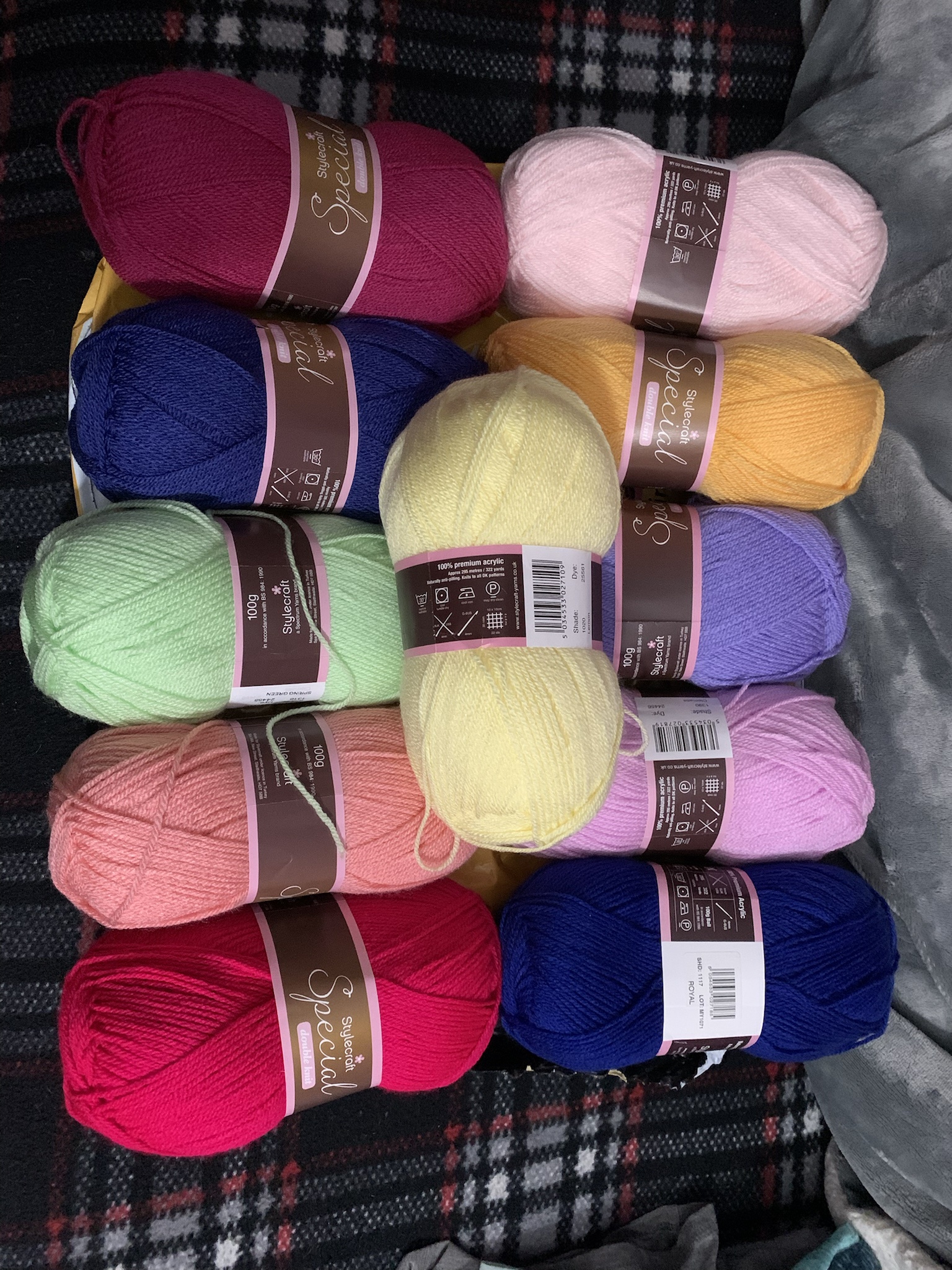 Unboxing My Recent Yarn Order: Crafting Excitement