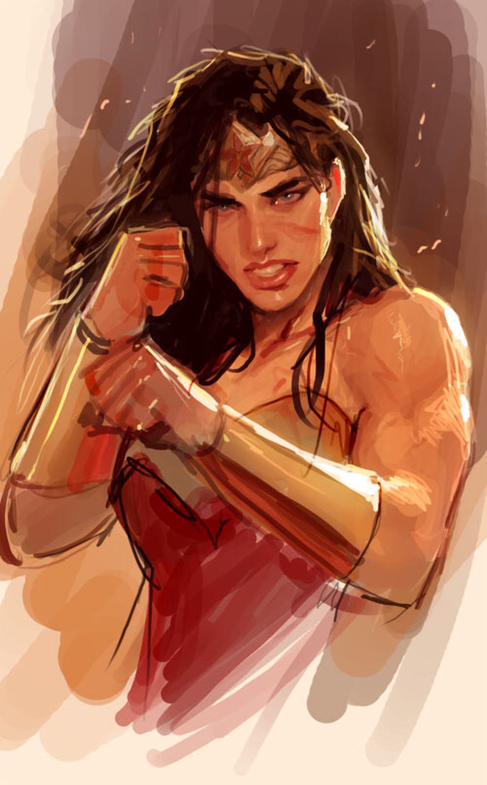 Wonder Woman: The Stronger, Brawnier Versions