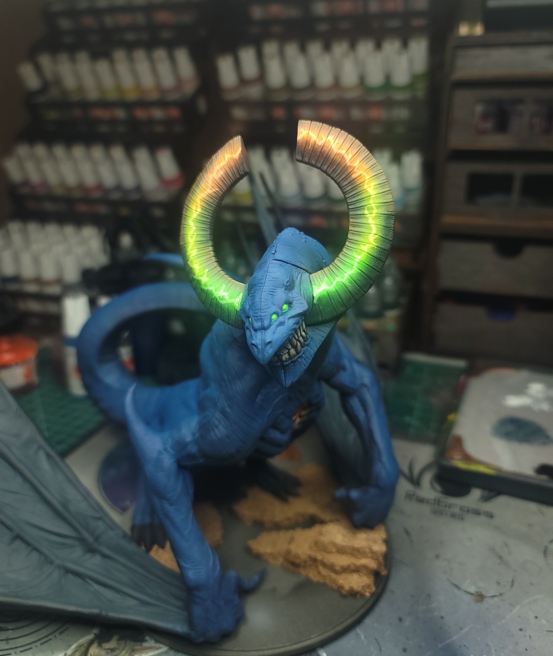WIP: The Dragon King from Kingdom Death Monster