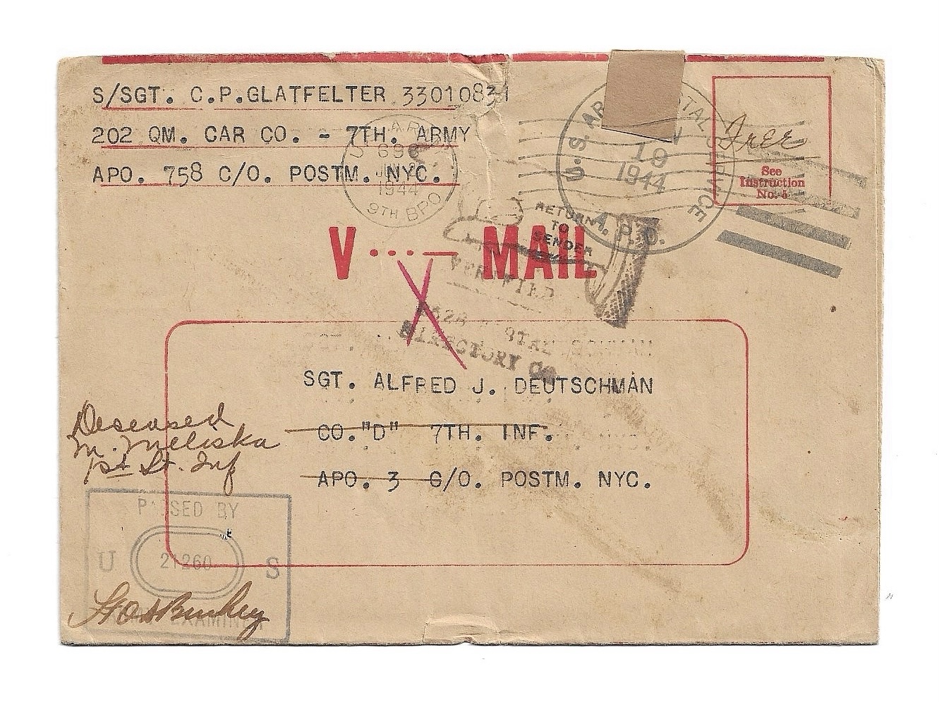 Two Heartfelt WW2 Letters with a Bittersweet Twist