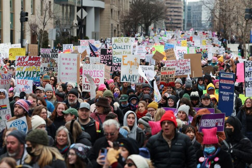 A Sea of Voices: Thousands Unite in Washington Against Trump's Inauguration