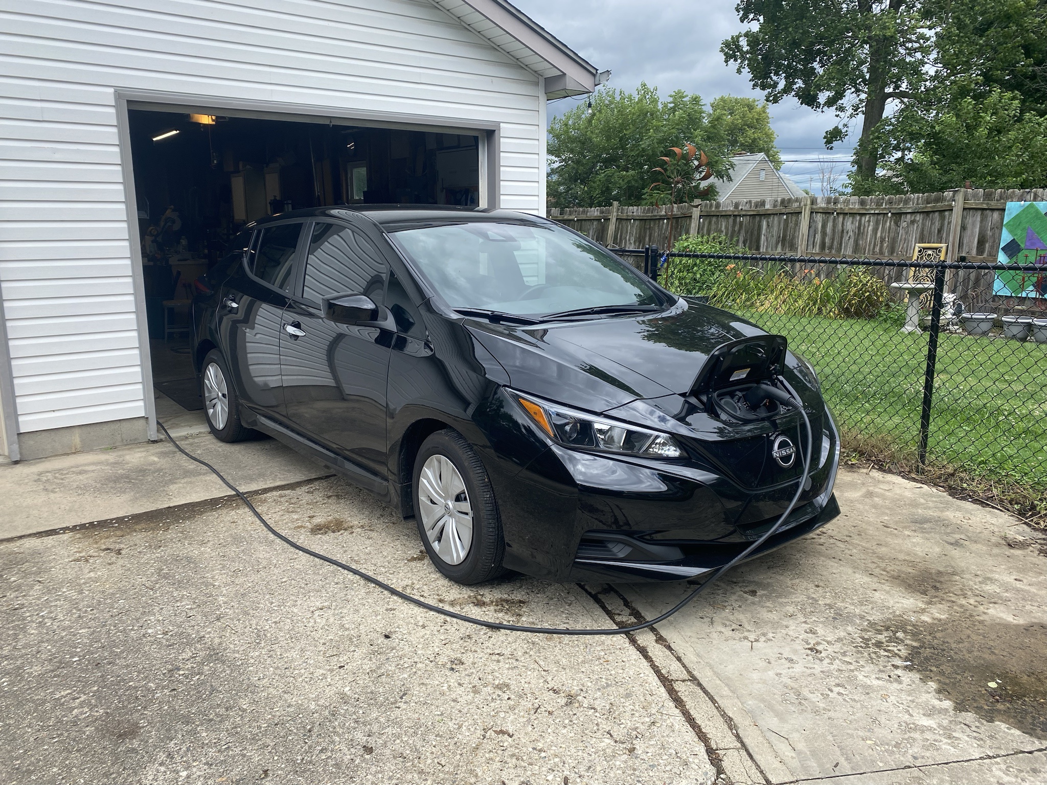 Check out my sleek 2023 Nissan Leaf EV