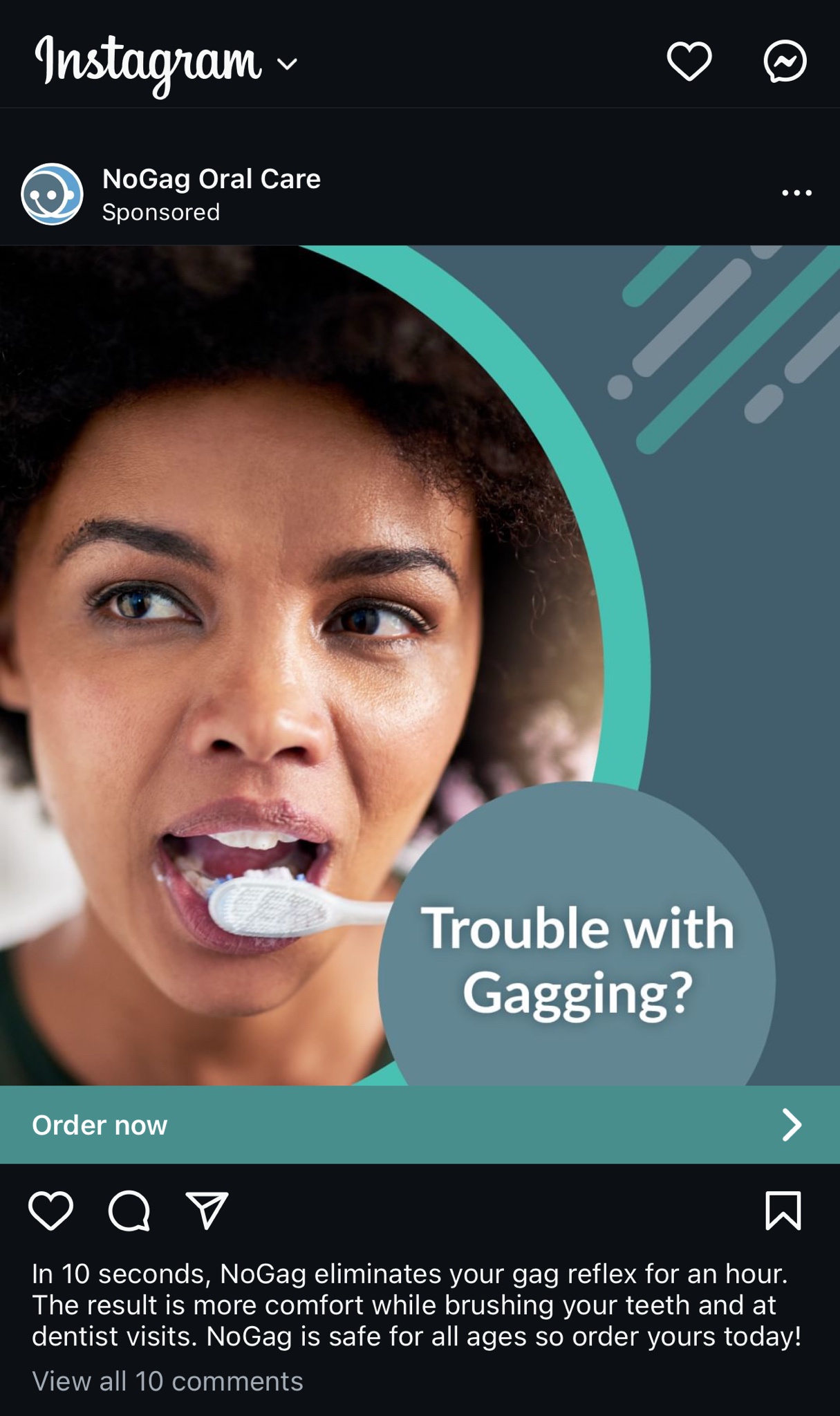 This is definitely meant for your dental hygiene!