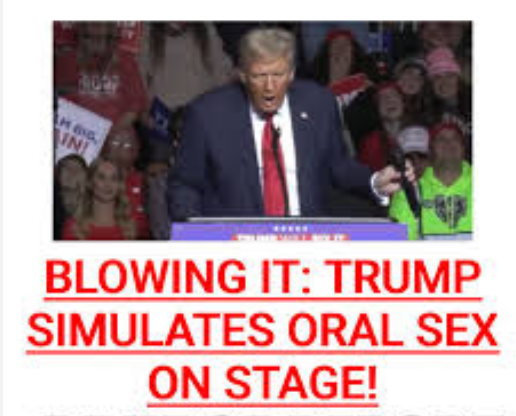 We warned you that Trump isn't great. Now, take a look for yourself.