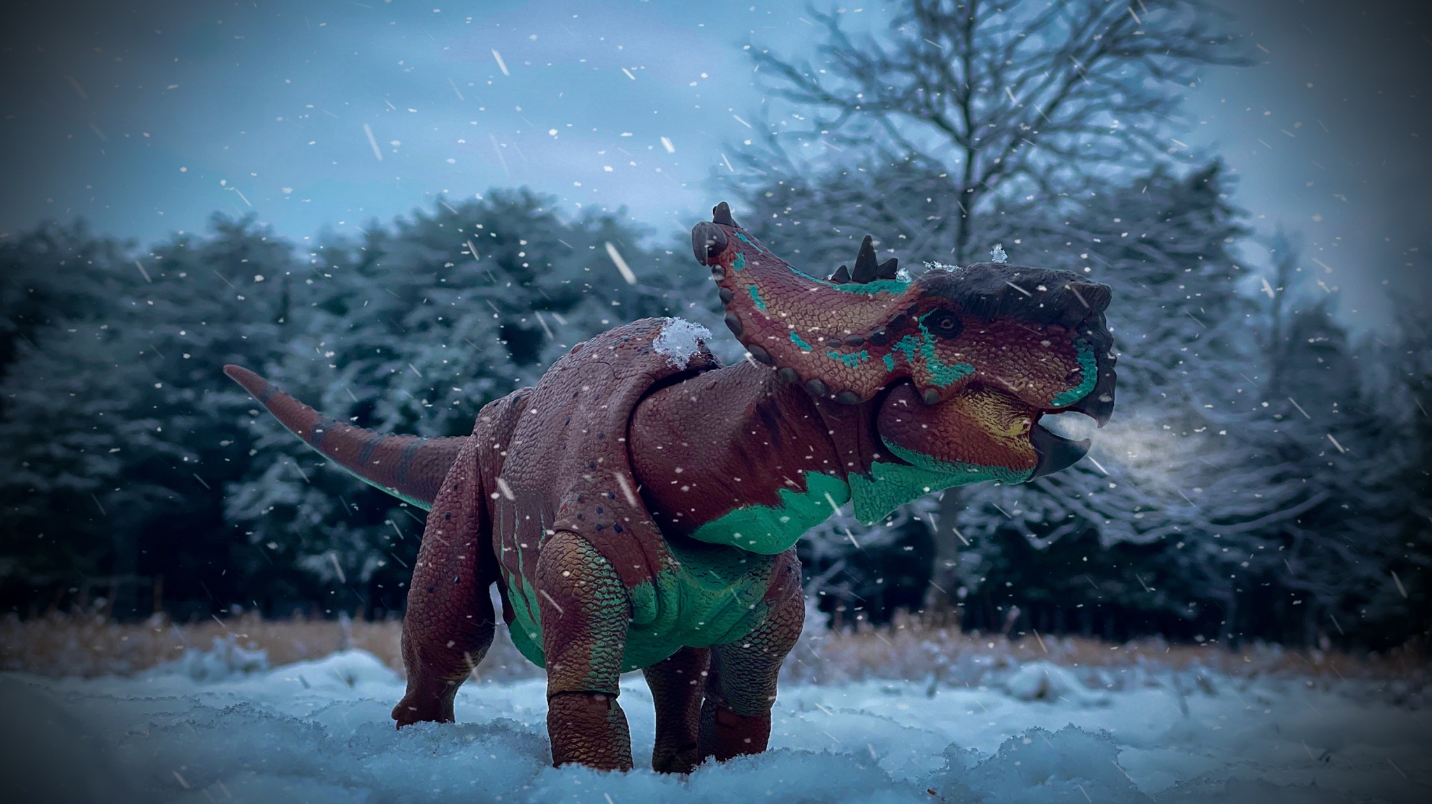 Meet the Polar Pachyrhinosaurus!