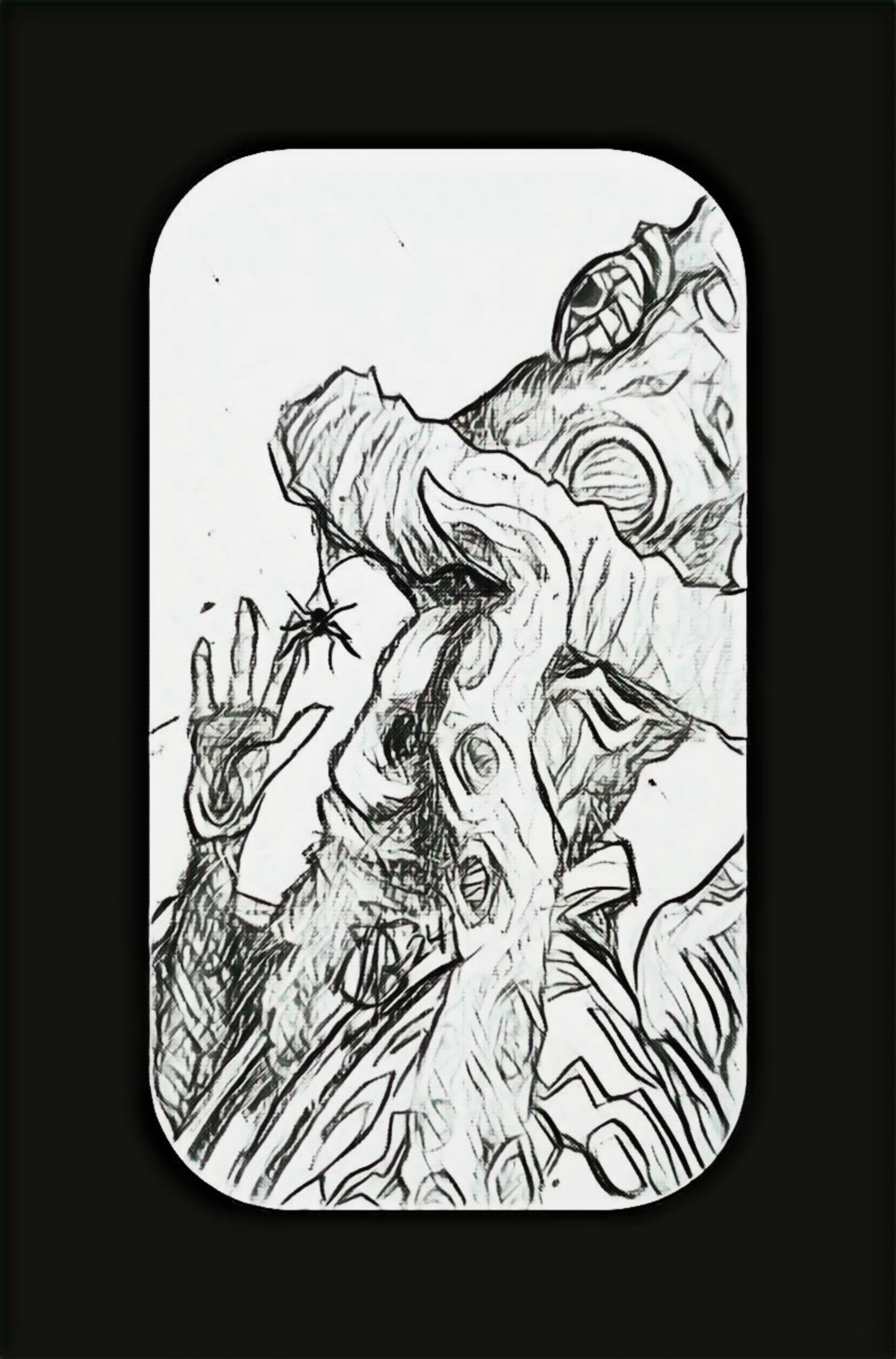 Doodling an Octoshroom: 10 11.24 by mor10art