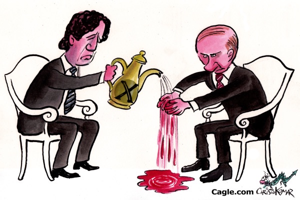 A Humorous Take on Putin: The Caricature