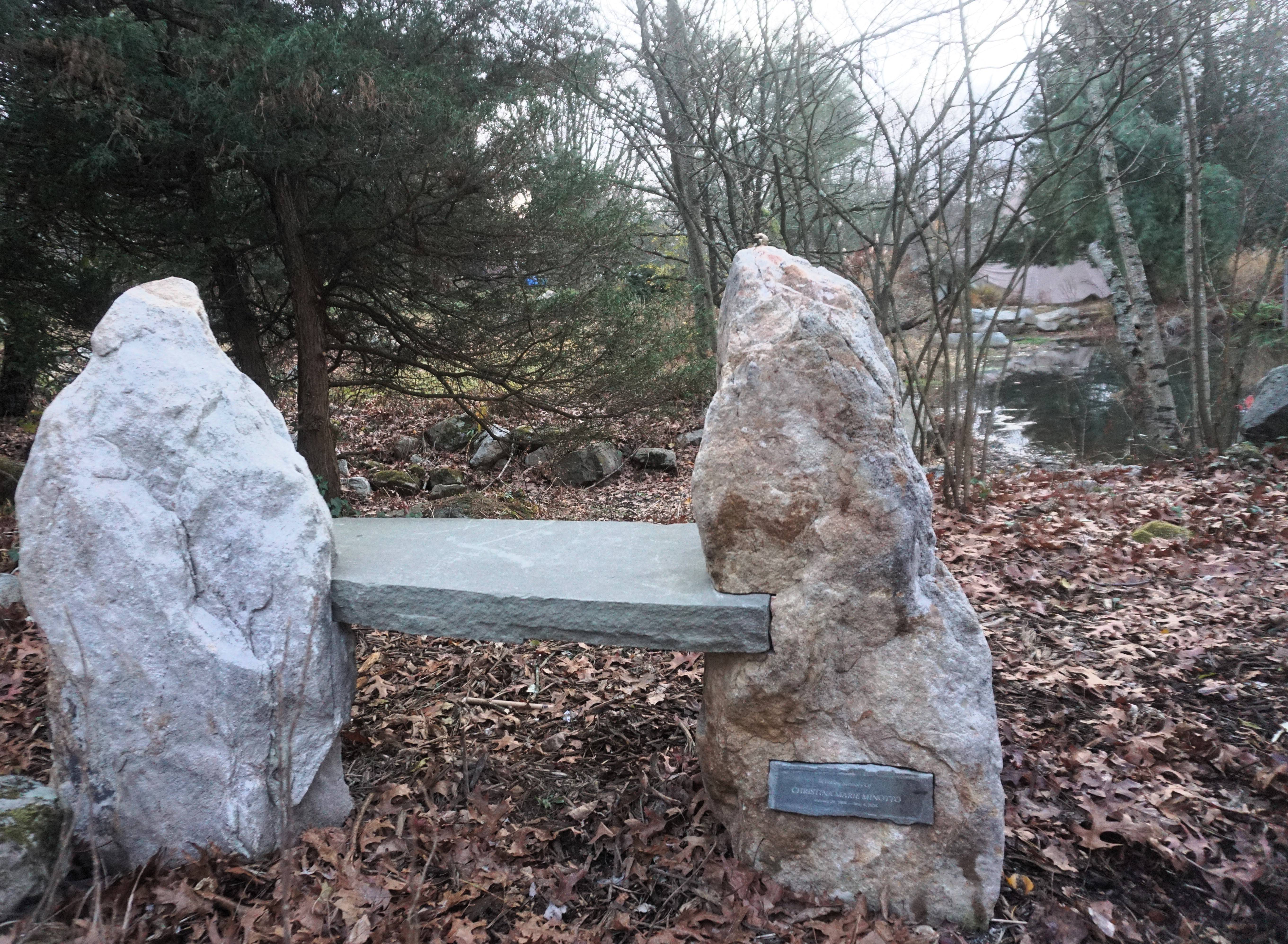 A One-of-a-Kind Memorial Bench