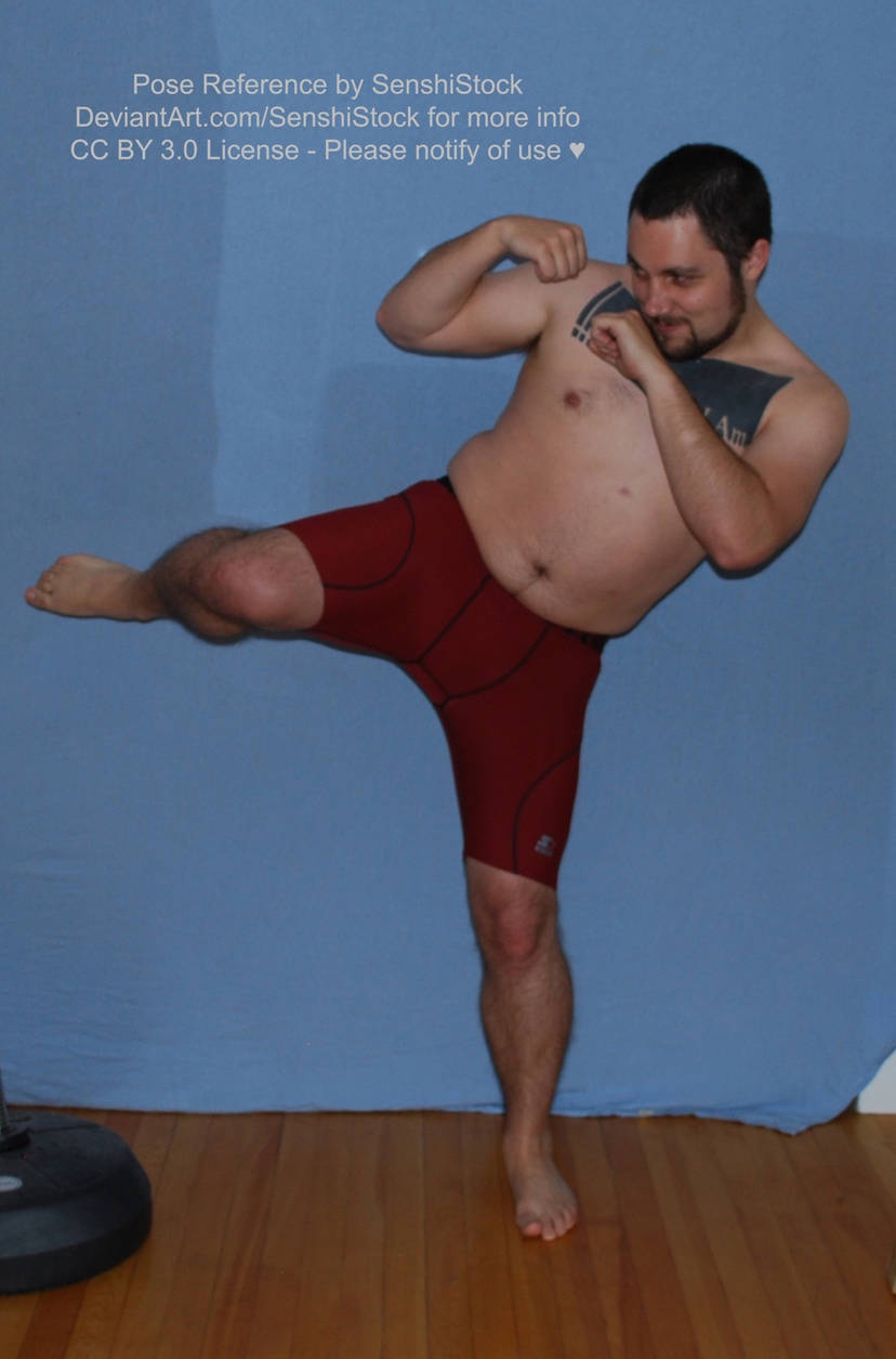 Daily Dose of Style: Tuxedo Dave's Kickboxing Pose Extravaganza