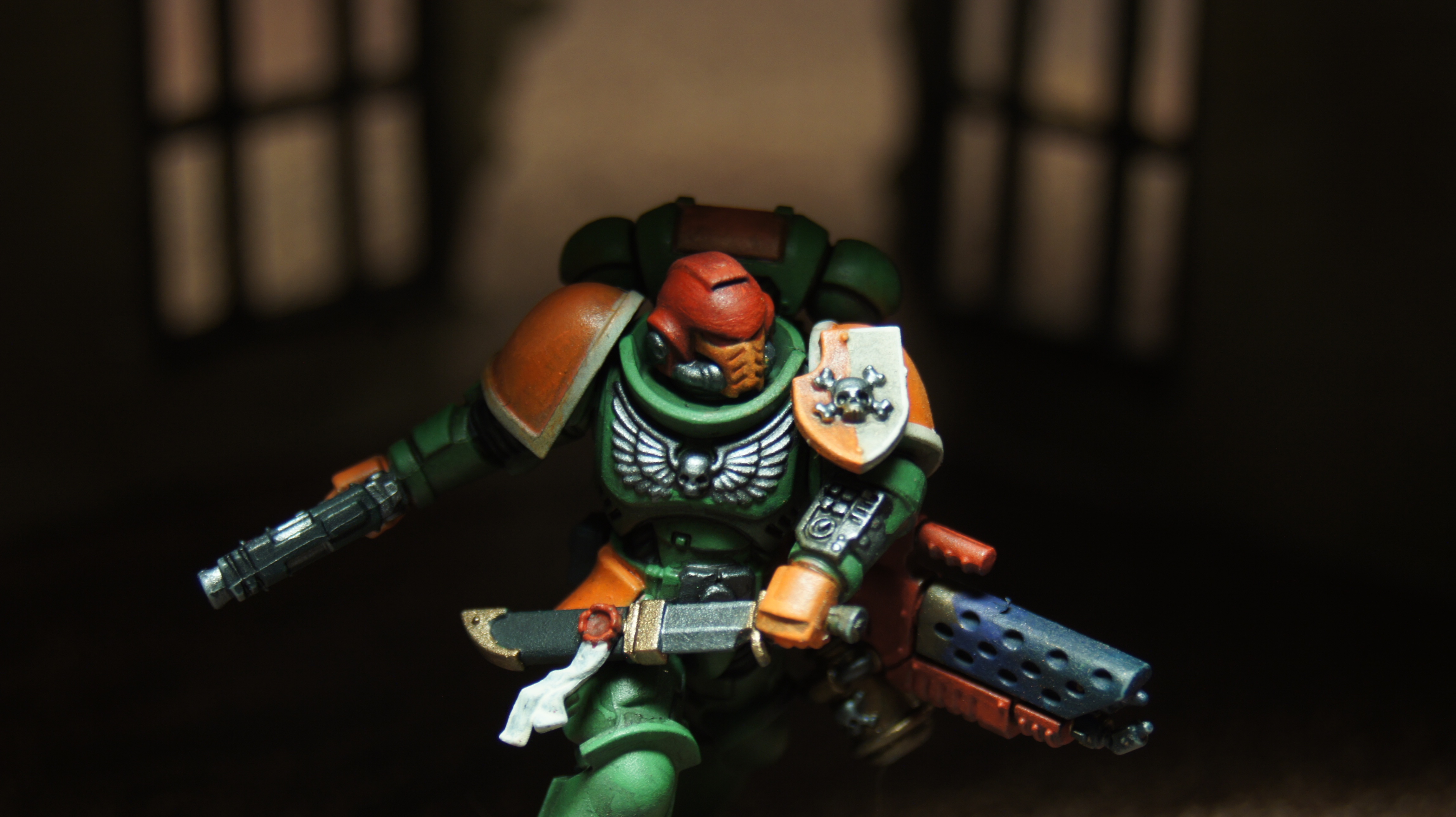 Epic Photo Shoot Featuring Ceramite Maw Space Marines