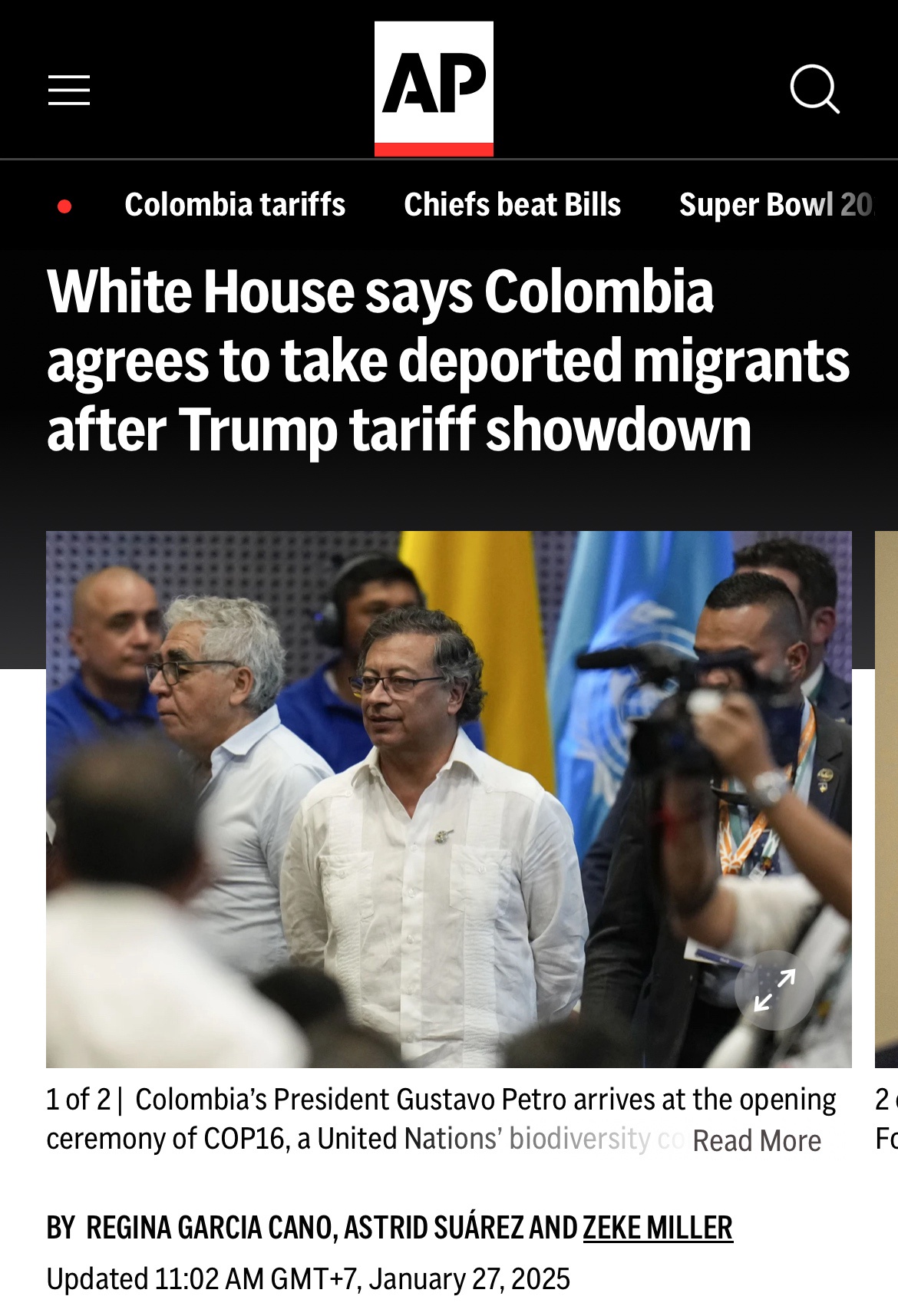 Impressive Claims from the White House: A Showdown with Colombia Over Migrant Flights