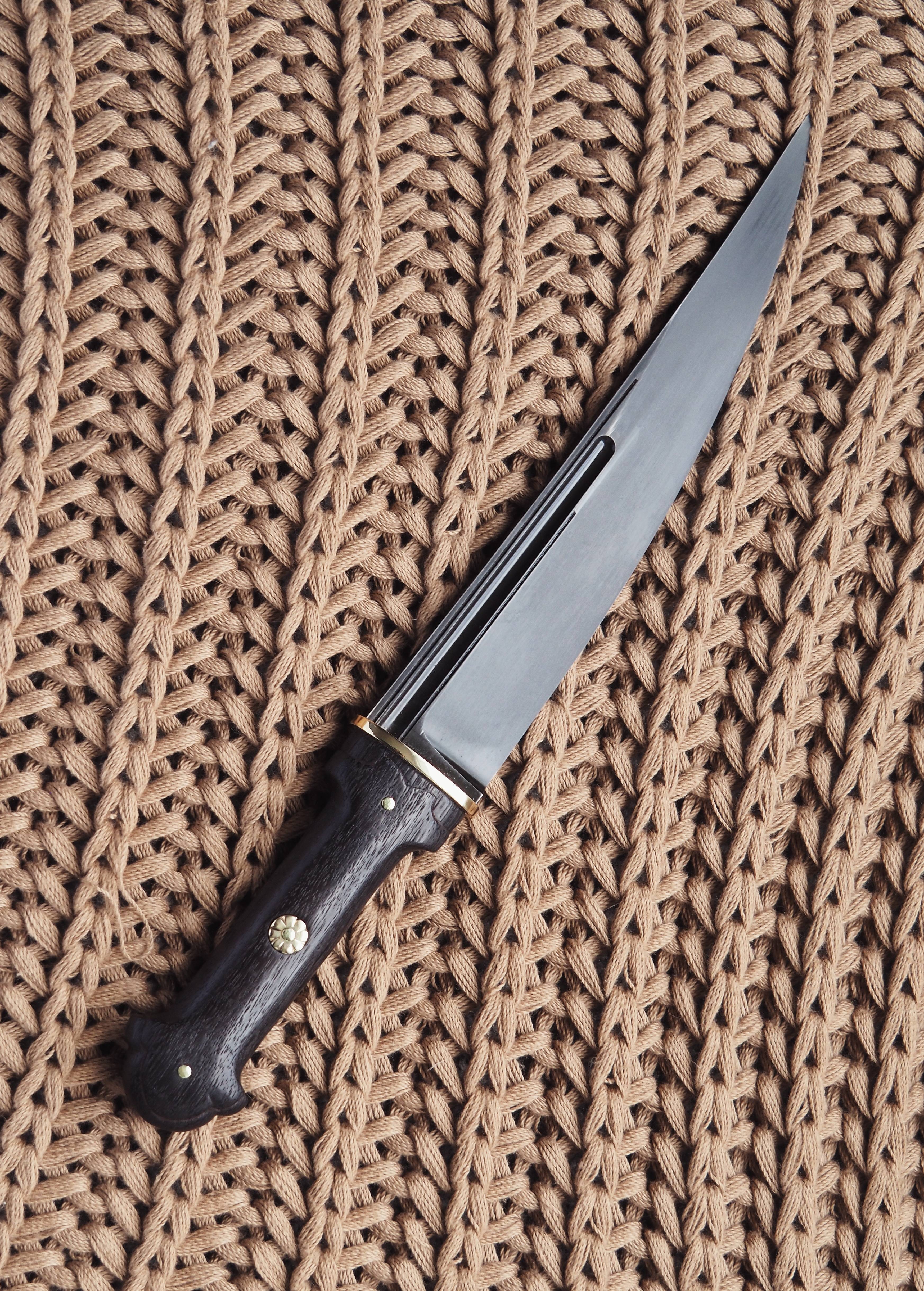 Check out this custom knife I made for a wedding!