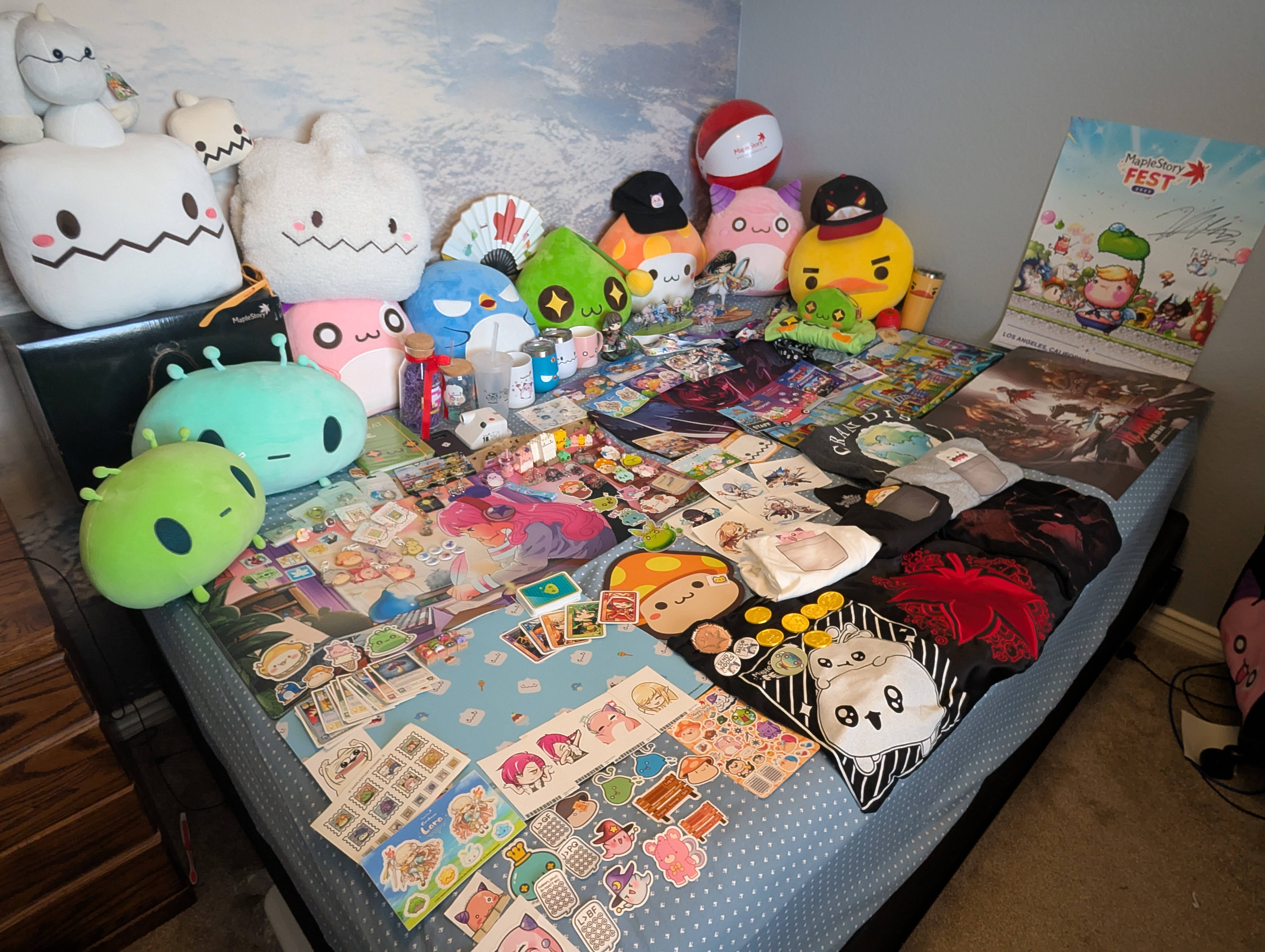 Diving into My Maplestory Merch Collection