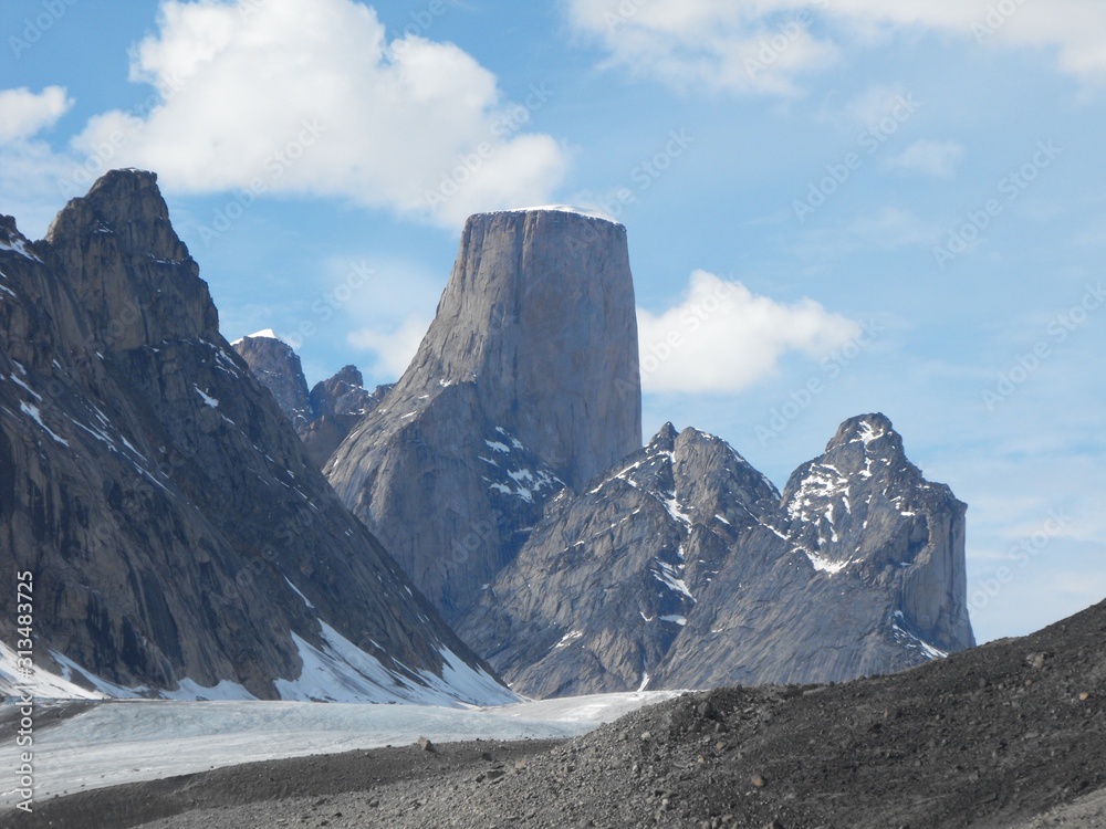 Mount Asgard: The Majestic Granite Monolith of Baffin Islands