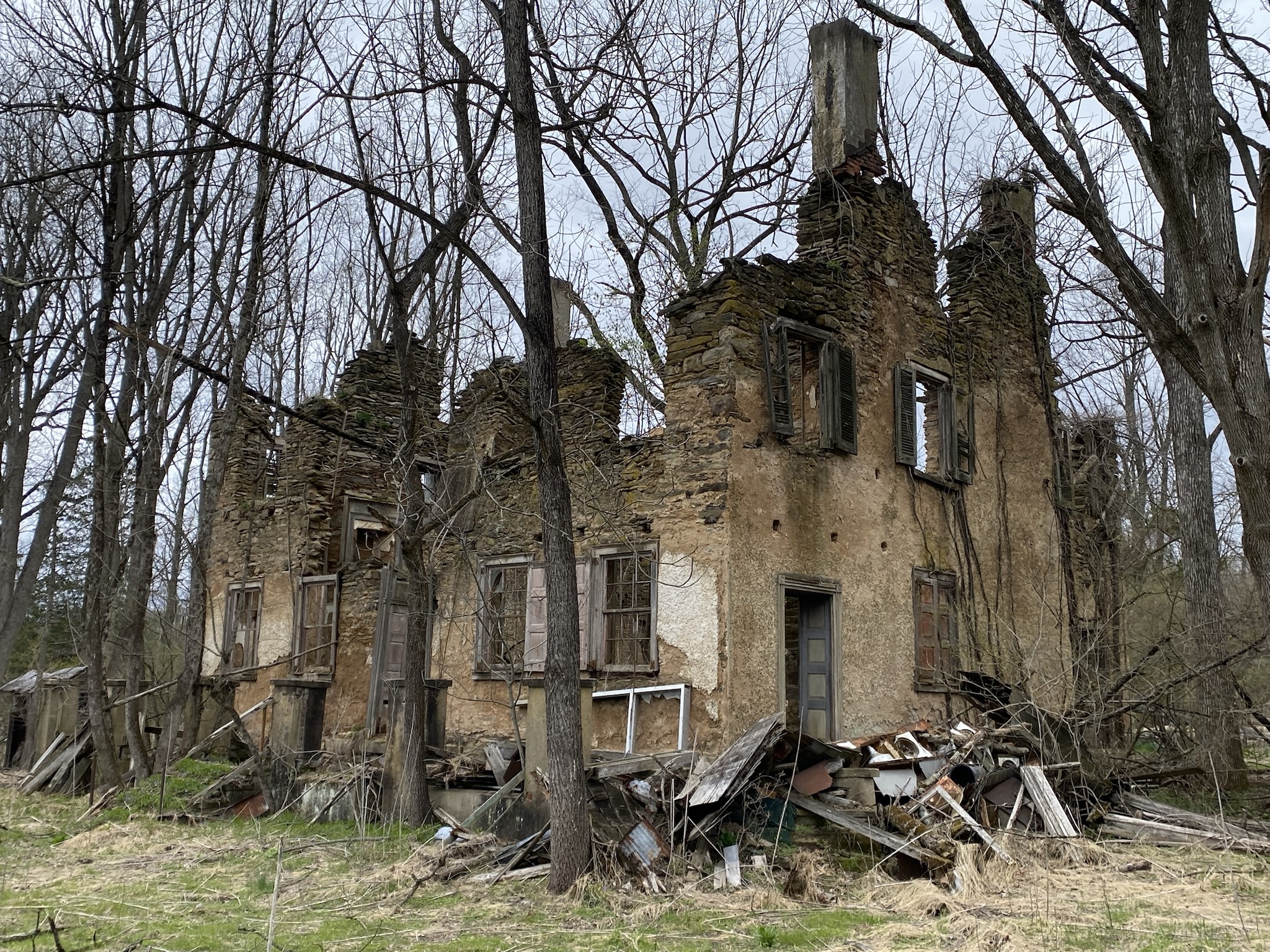 The Last Remnants of a Forgotten Hotel in a Hidden PA Canal Town