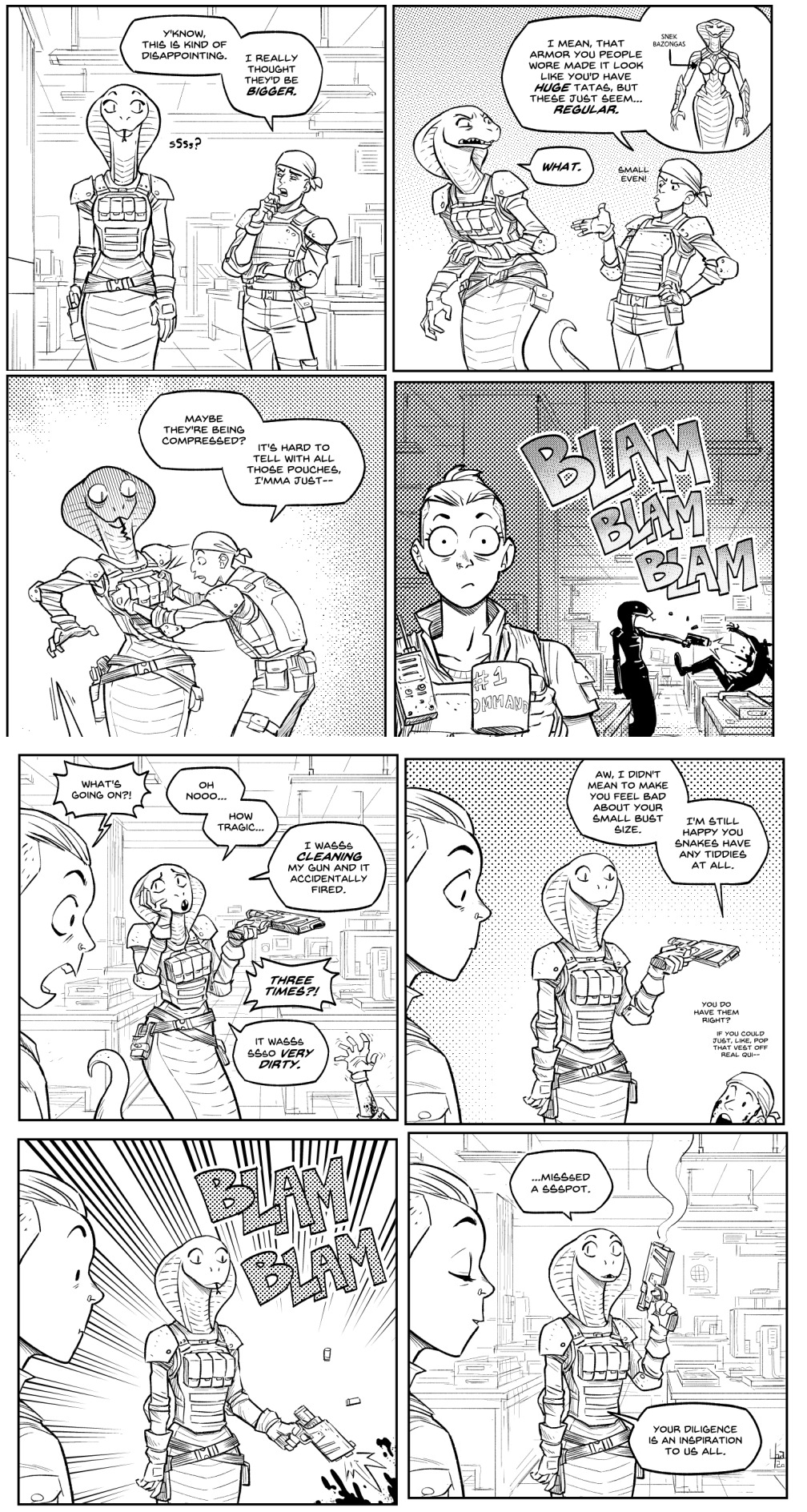 Just take it easy today, snake style!