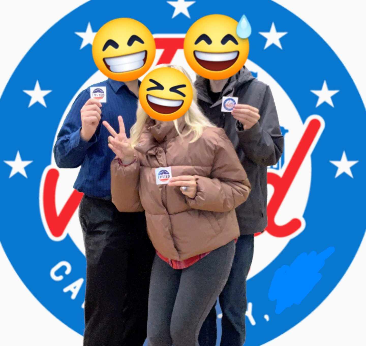 Took My Wife and Stepson to Cast Their Votes!