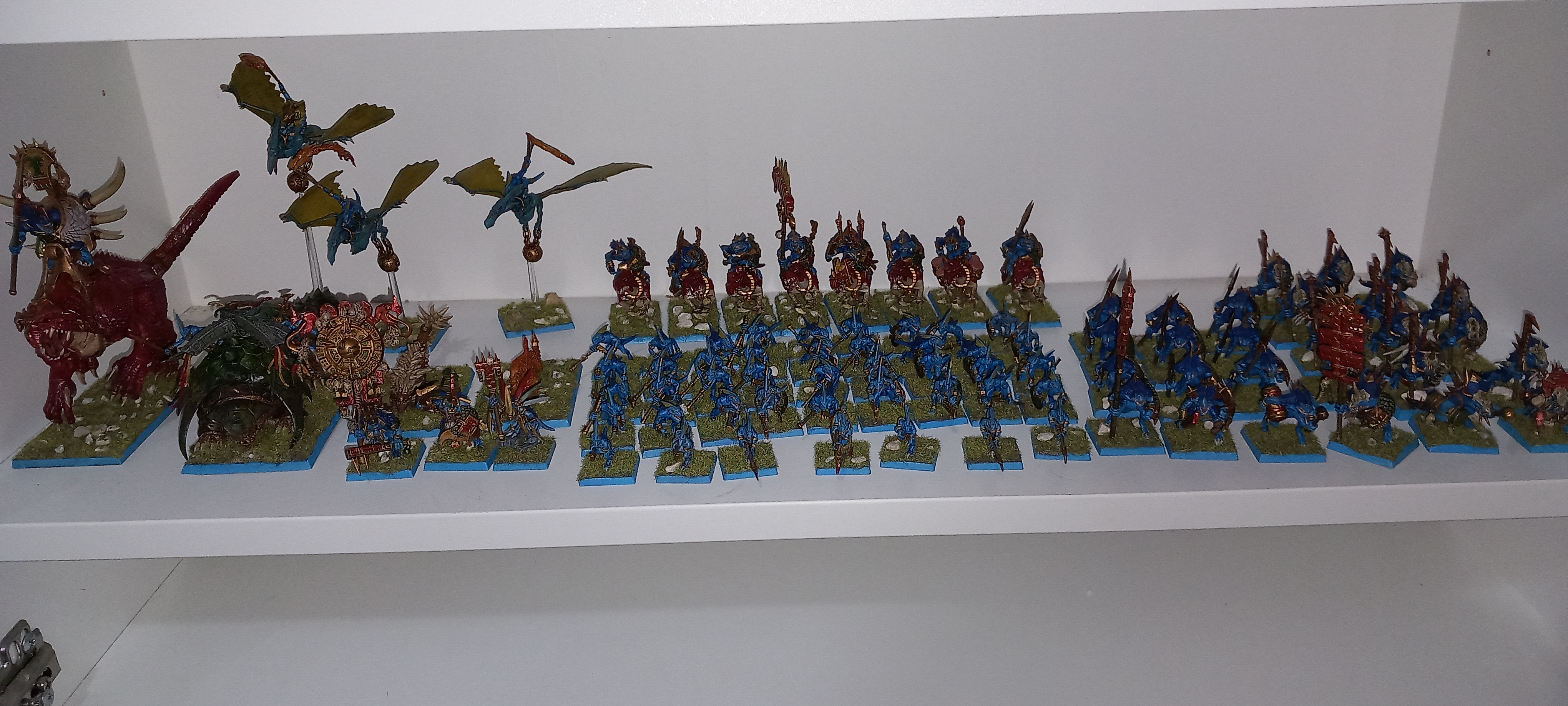 Commissioned Masterpiece: Seraphon Old World Army by Great Book of Grudges