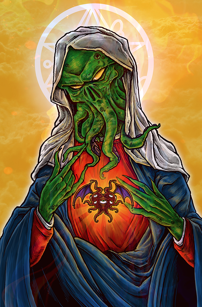 Eldritch Mary Spreading Holiday Cheer